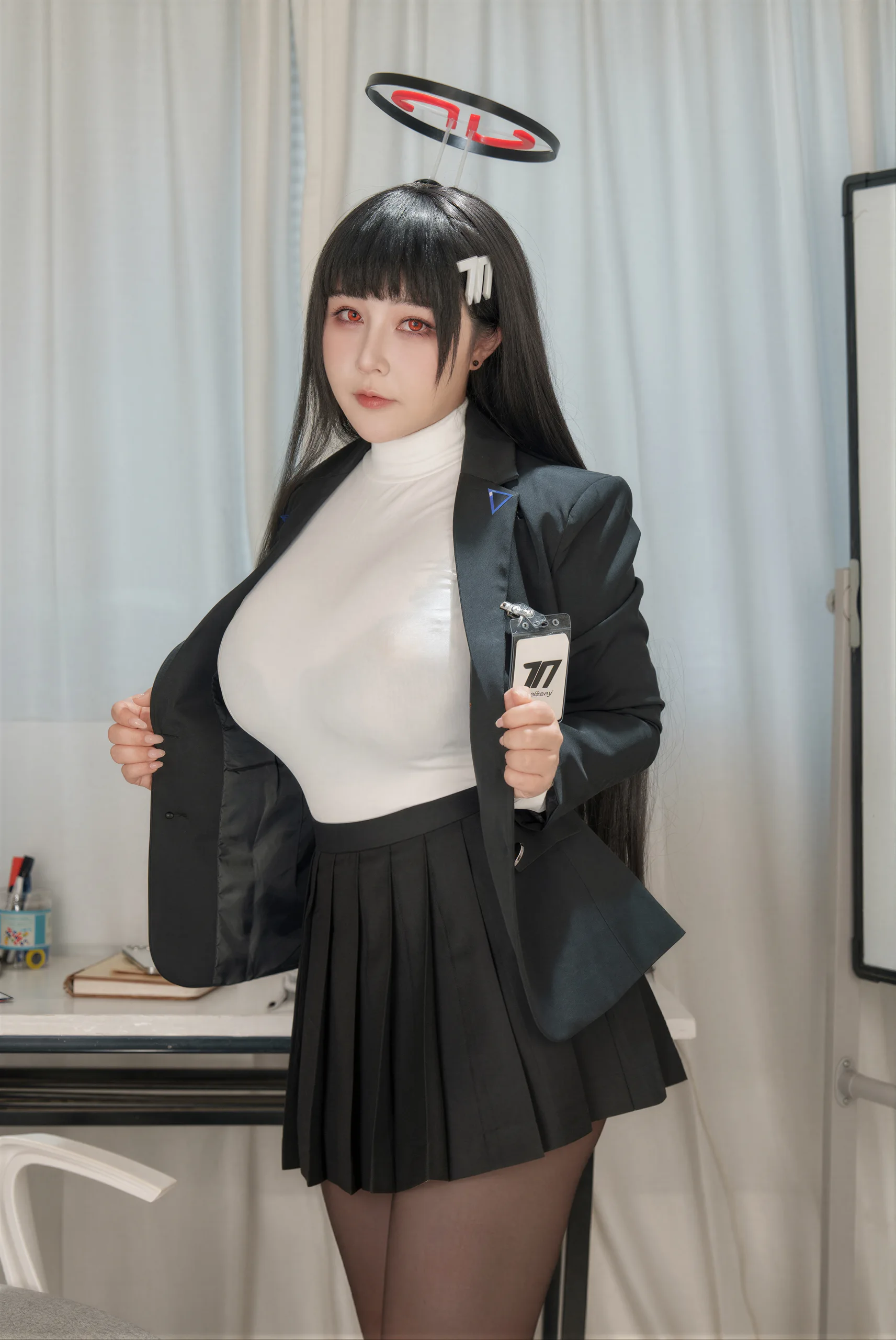 KANEKO 咔喵 rioko凉凉子 蔚蓝档案飞鸟马时调月莉音 110P - 第37张写真大图
