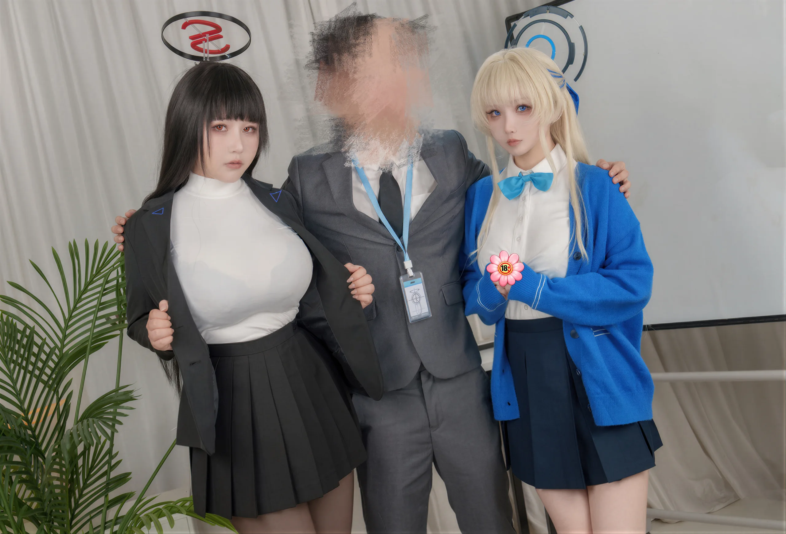 KANEKO 咔喵 rioko凉凉子 蔚蓝档案飞鸟马时调月莉音 110P - 第51张写真大图