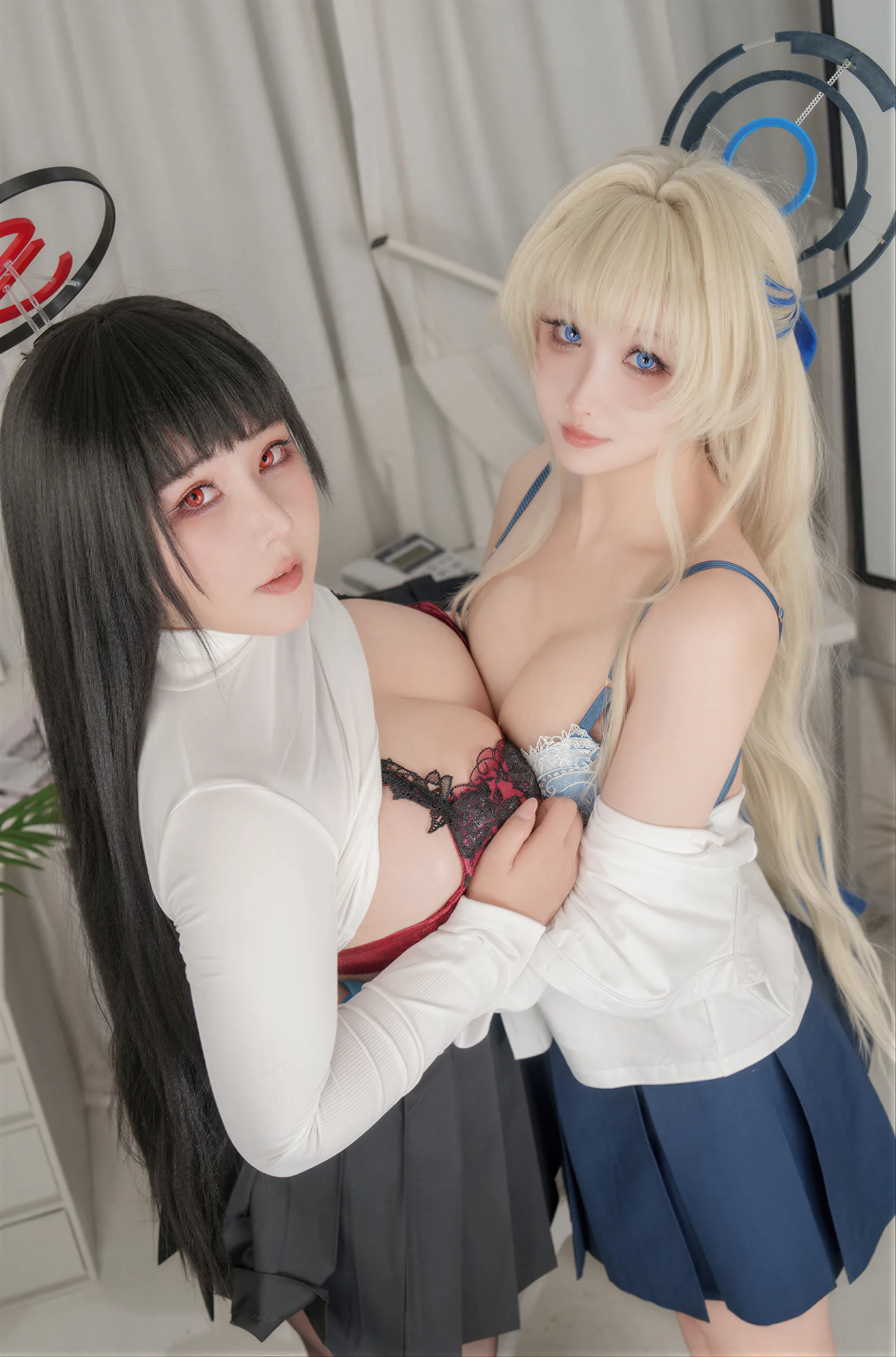 KANEKO 咔喵 rioko凉凉子 蔚蓝档案飞鸟马时调月莉音 110P - 第62张写真大图