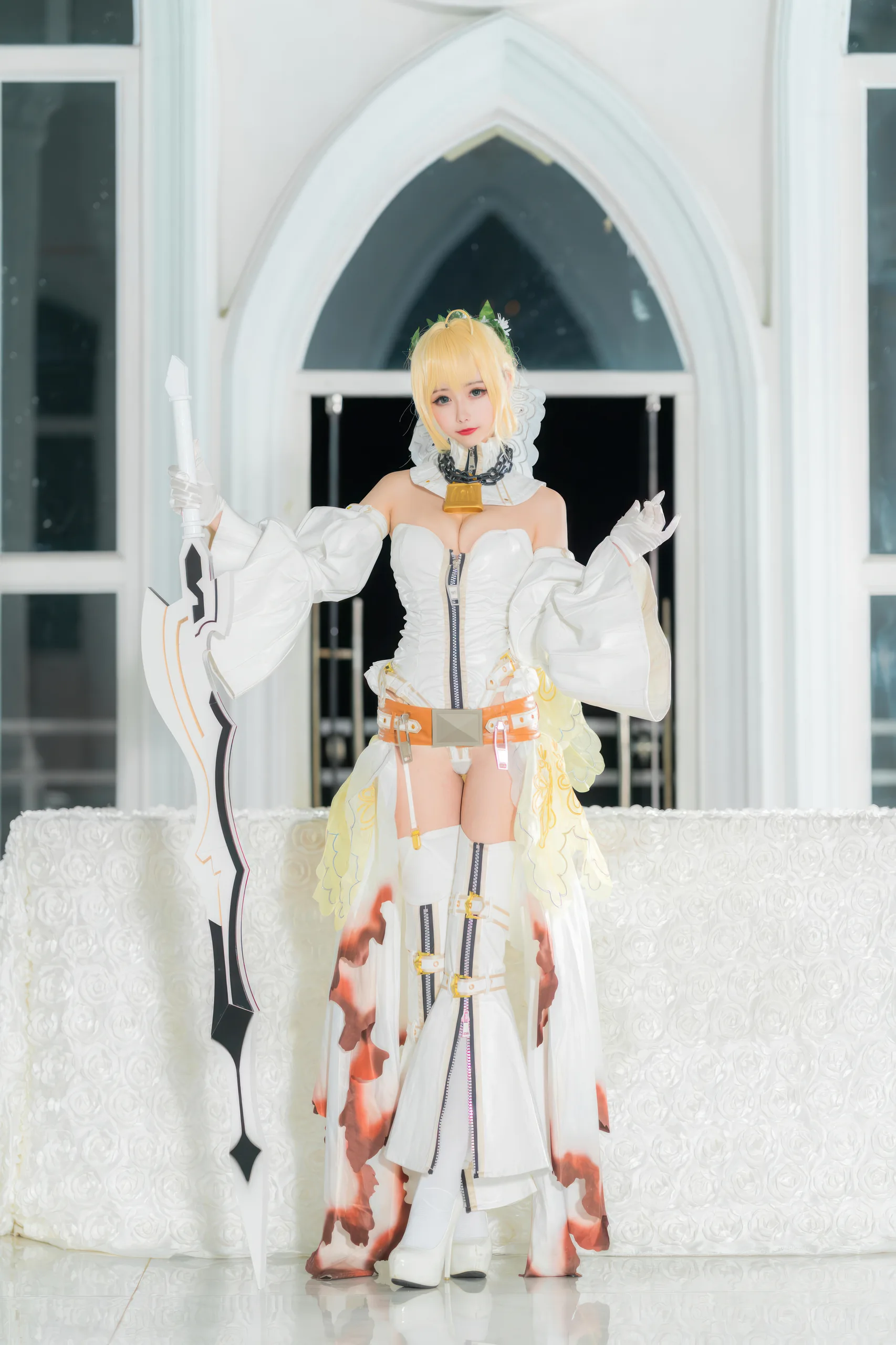 Momoko葵葵 FGO 尼禄 13P - 第1张写真大图