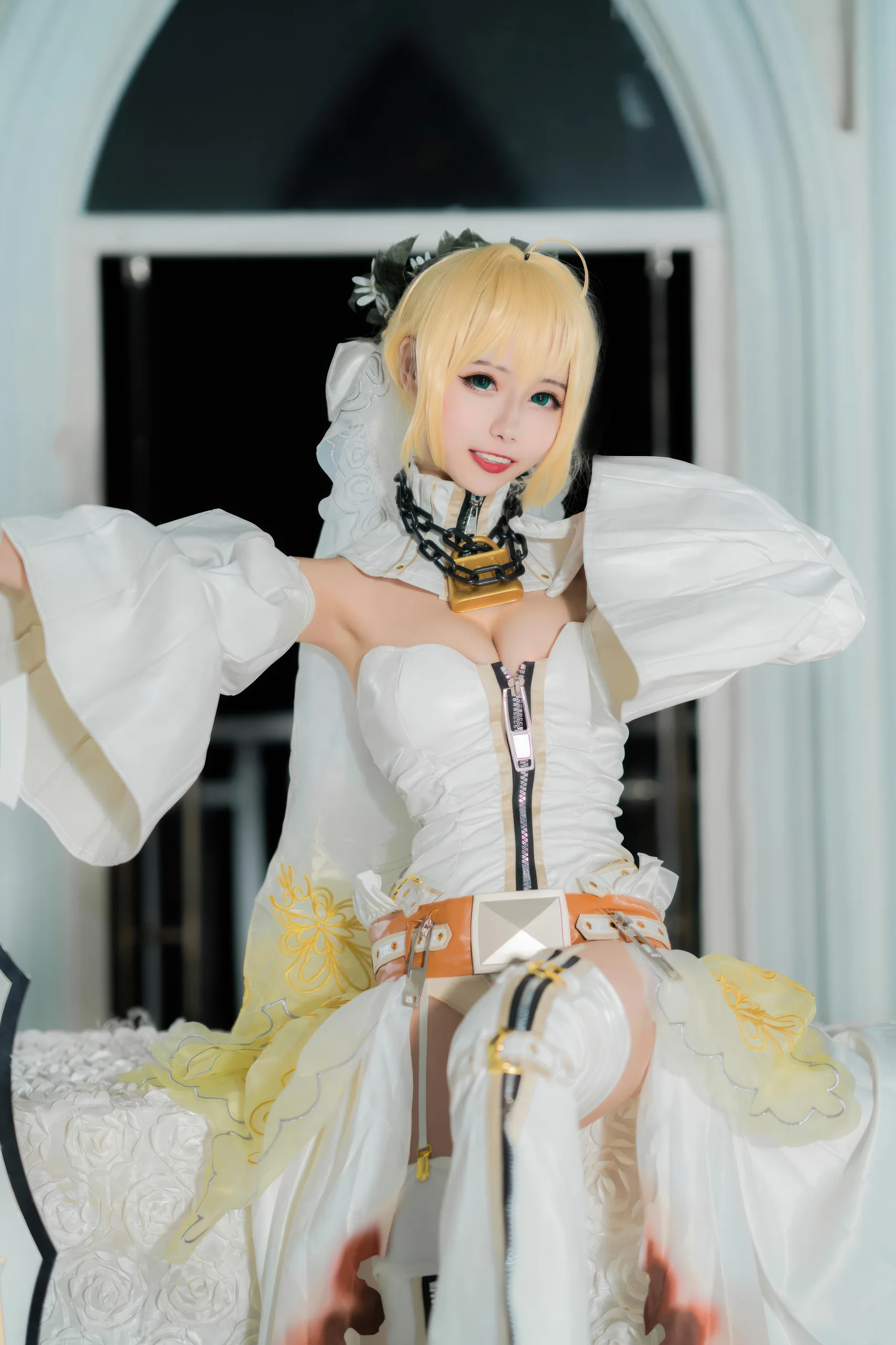 Momoko葵葵 FGO 尼禄 13P - 第5张写真大图