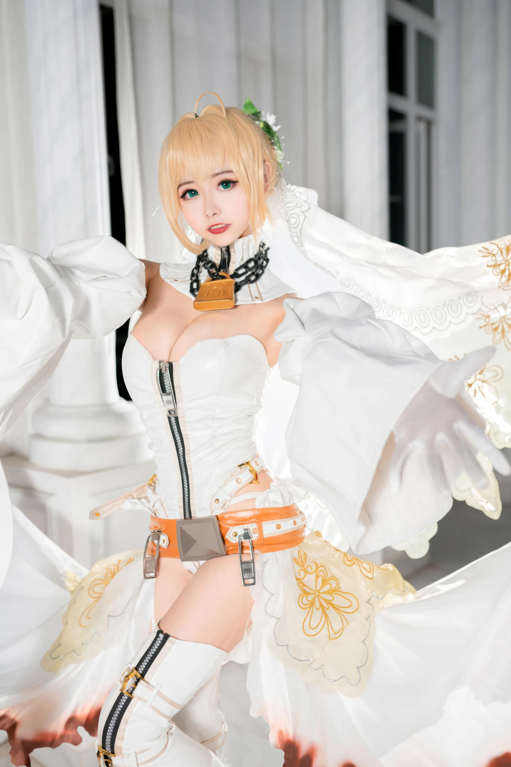 Momoko葵葵 FGO 尼禄 13P - 第7张写真大图