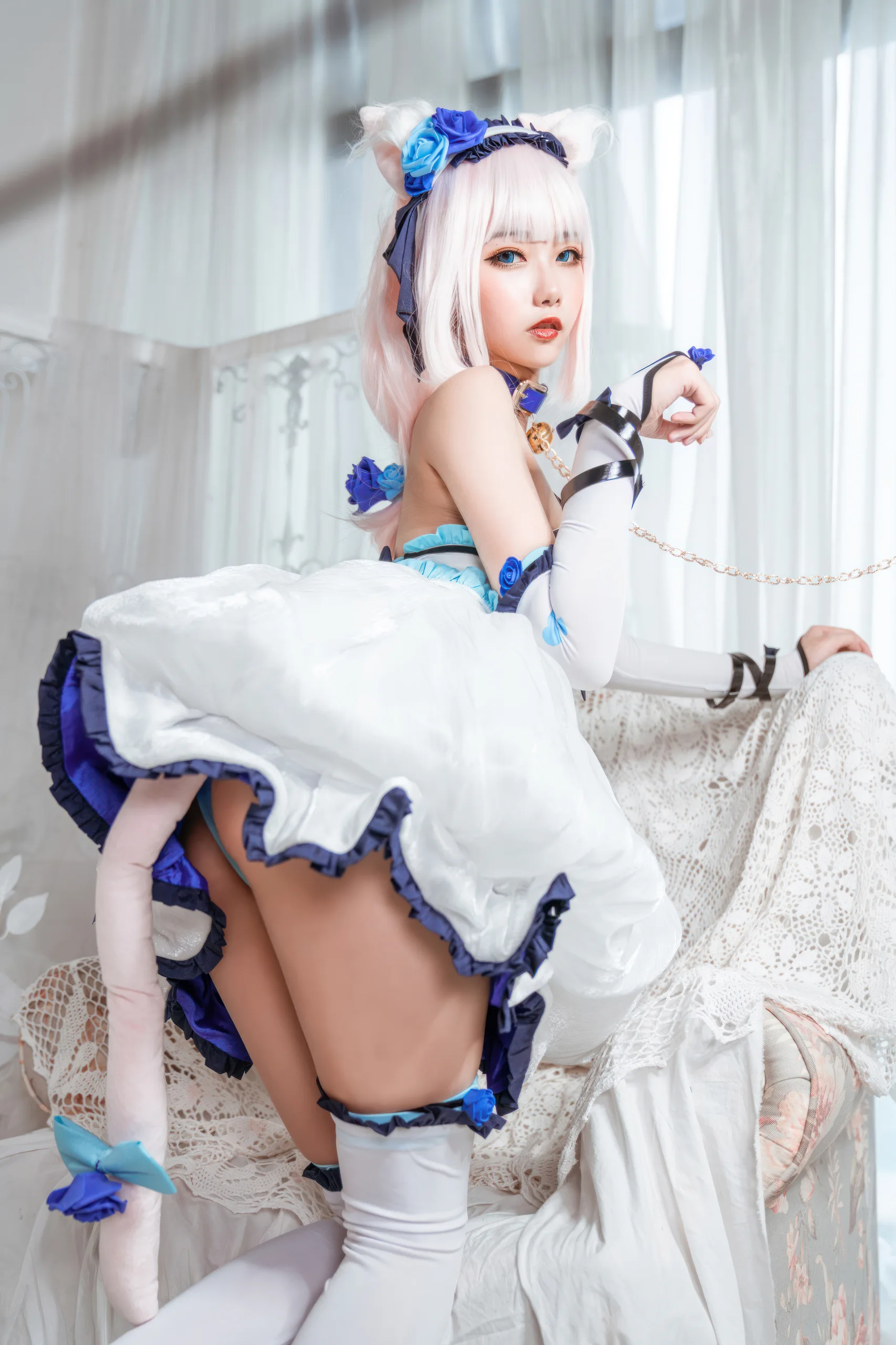Momoko葵葵 香子兰女仆 11P - 第4张写真大图