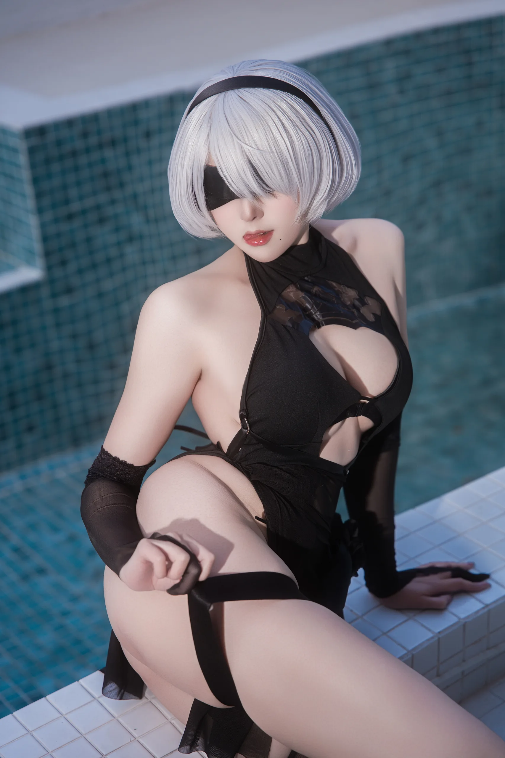 Natsuko夏夏子 NIKKE×NieR 2B水着 83P - 第83张写真大图