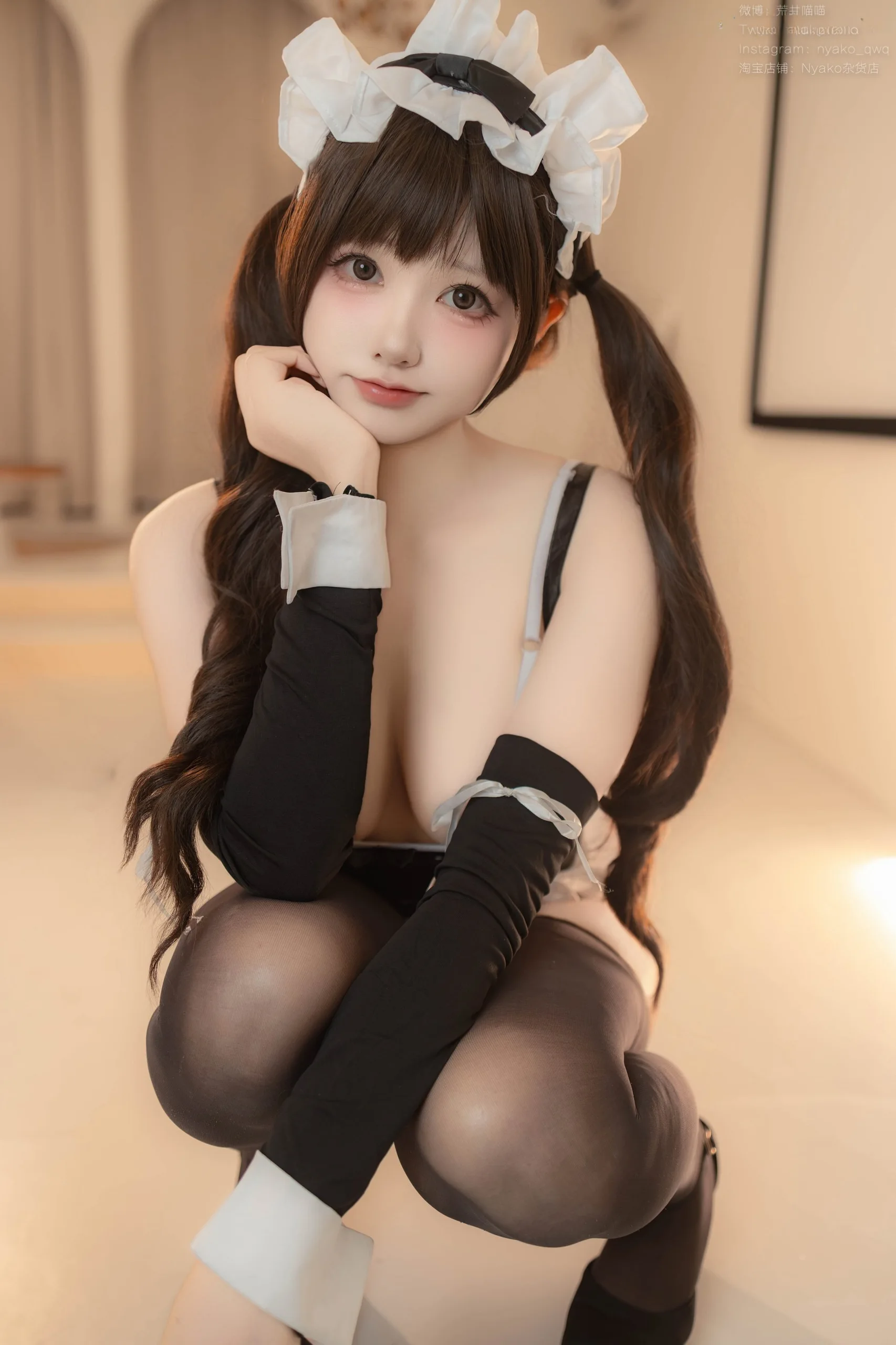 Nyako喵子 电子版60 痴女メイド3 128P - 第45张写真大图