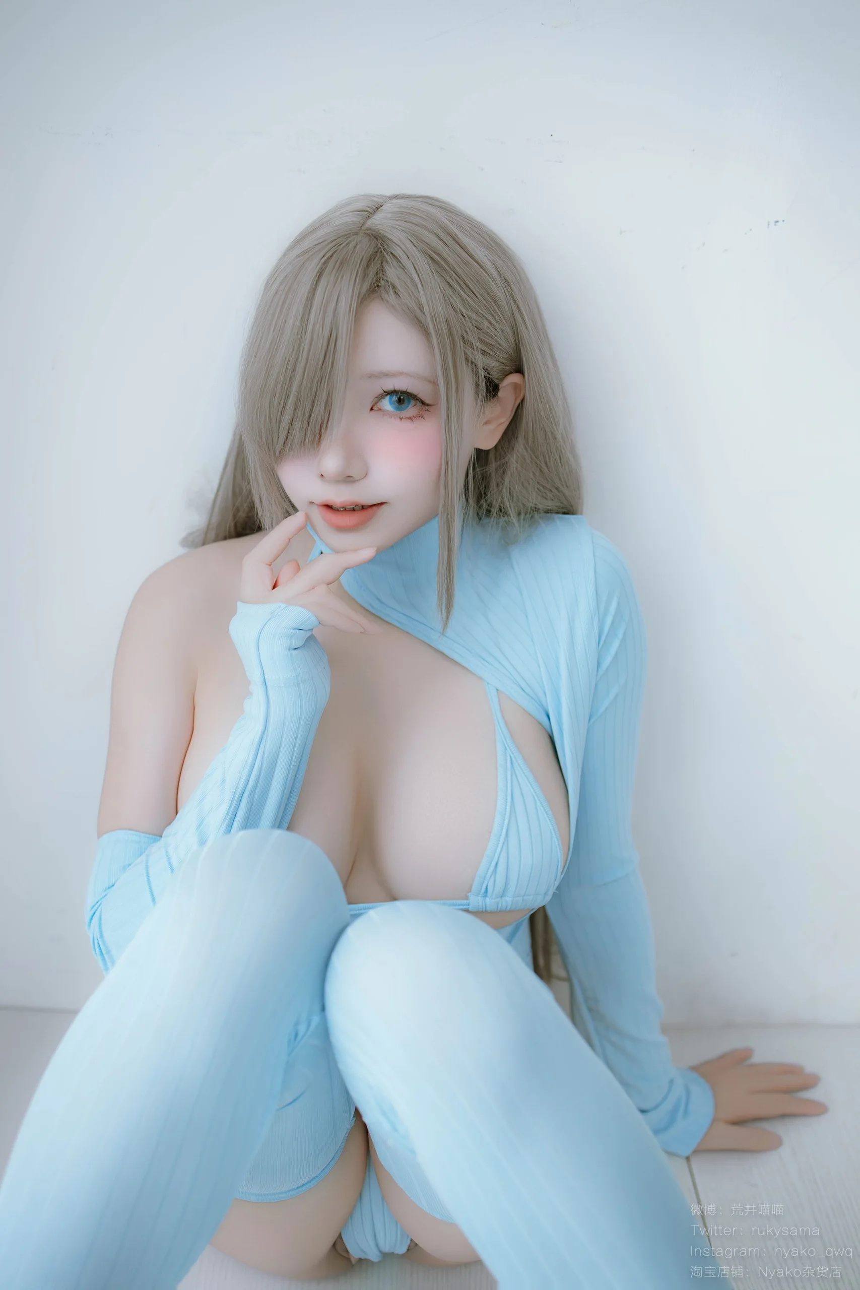 Nyako喵子 电子版57 蔚蓝档案 一之濑明日奈3 120P - 第104张写真大图