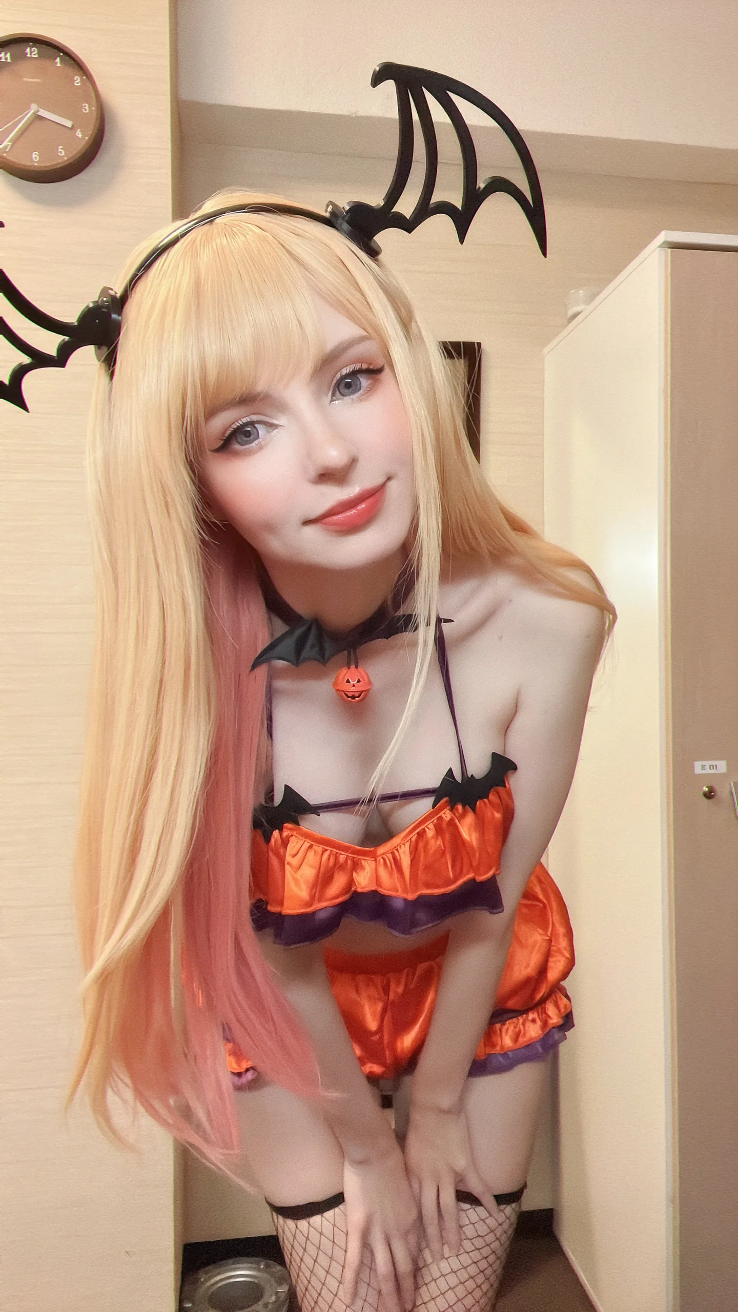 Peach milky Marin Halloween 50P - 第26张写真大图