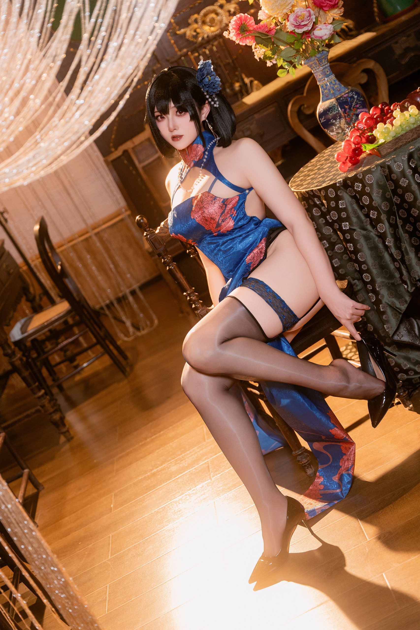 《碧蓝航线》镇海写真特辑：夏夏子极简视效展示 - 第12张写真大图
