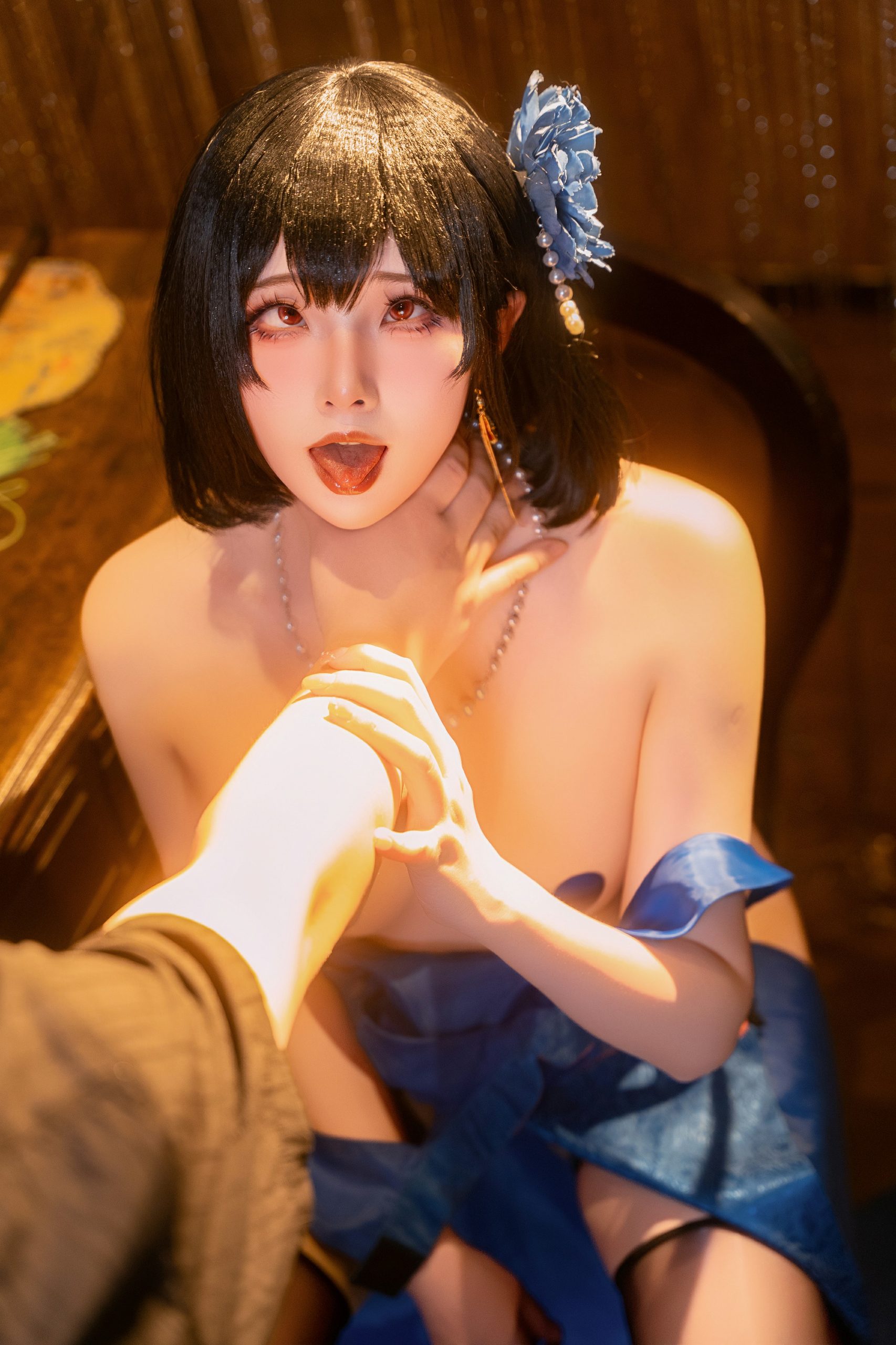 《碧蓝航线》镇海写真特辑：夏夏子极简视效展示 - 第74张写真大图