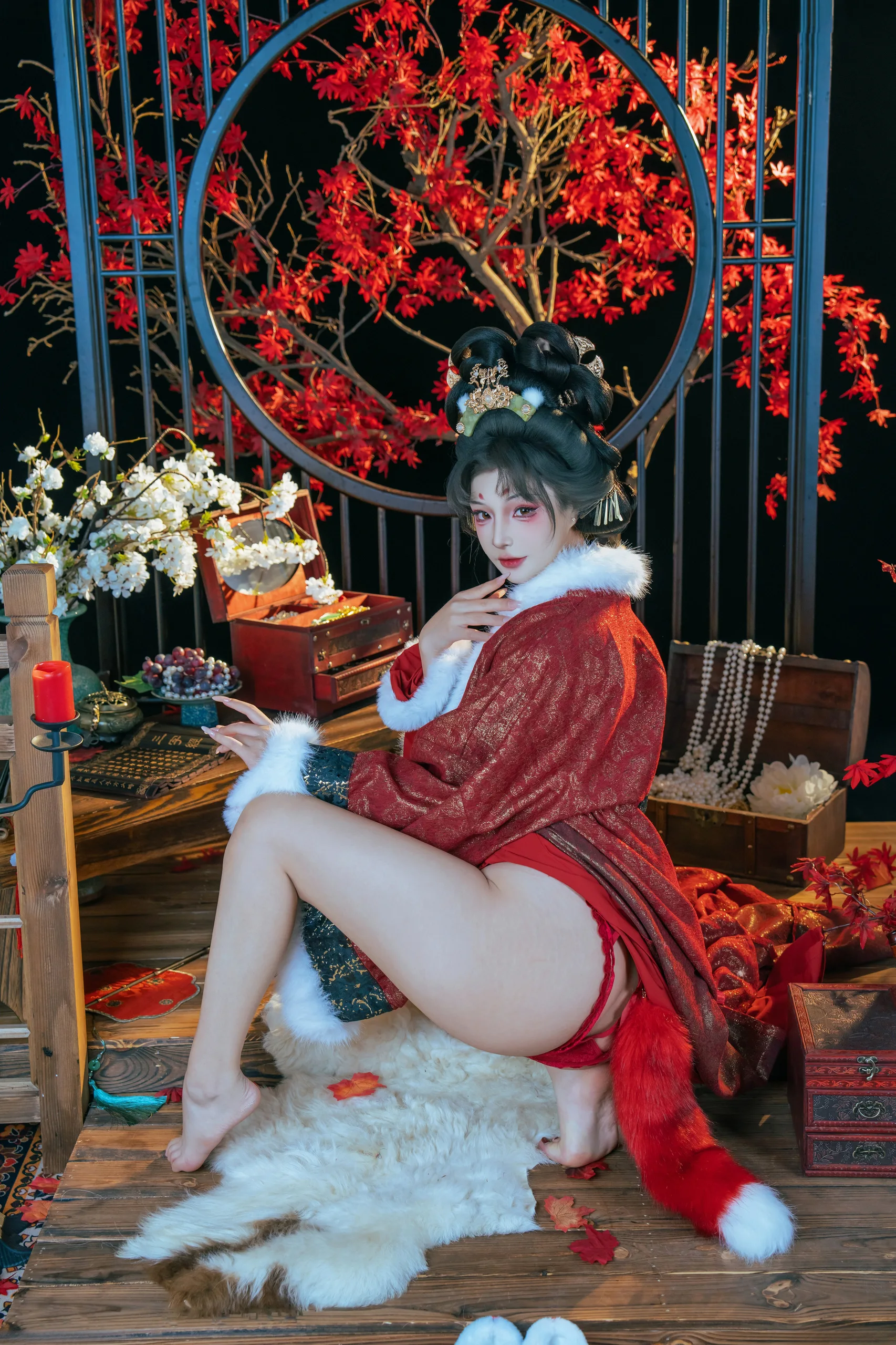 yuuhui玉汇 (Kokuhui) 狐仙的报恩 109P - 第49张写真大图