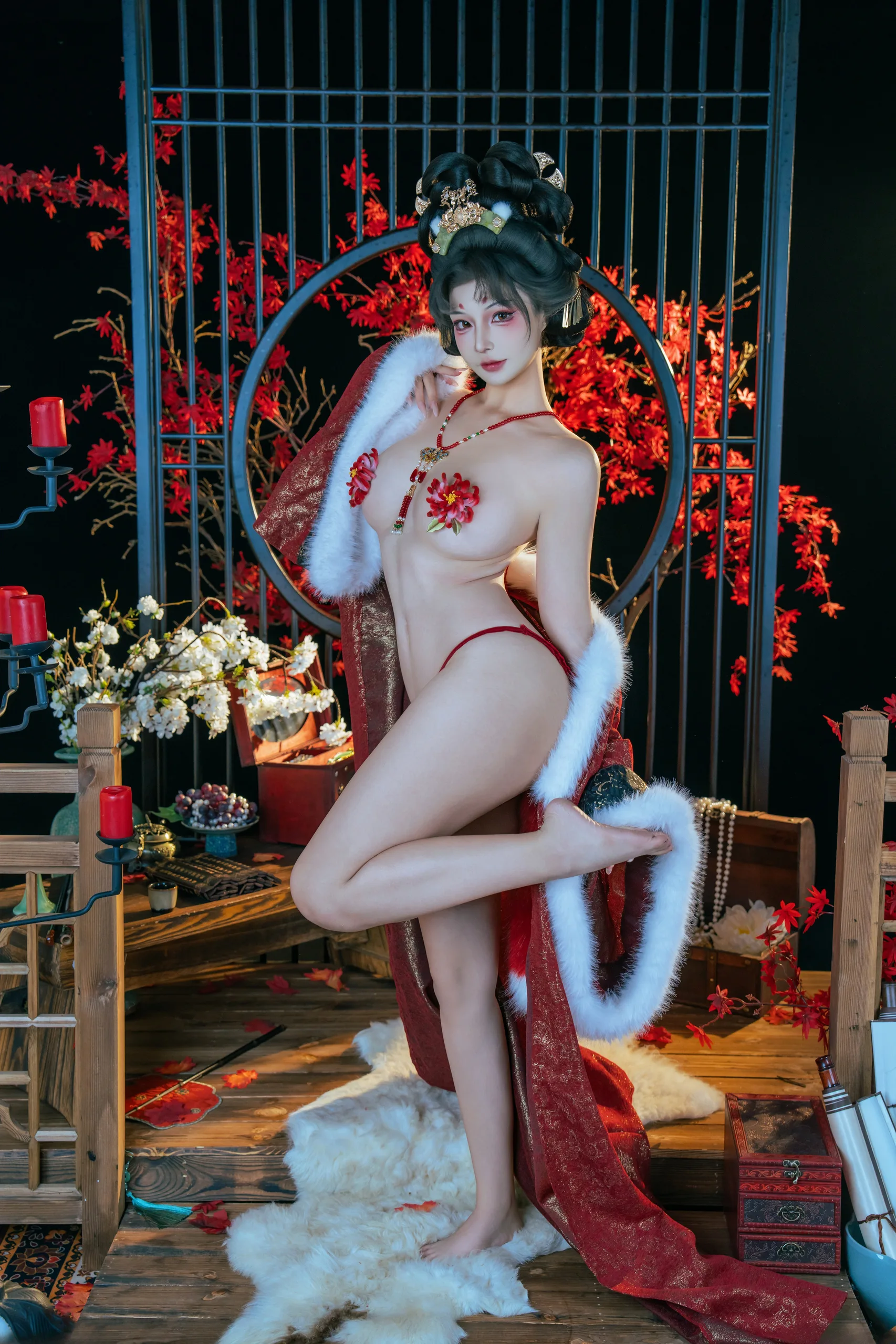 yuuhui玉汇 (Kokuhui) 狐仙的报恩 109P - 第90张写真大图