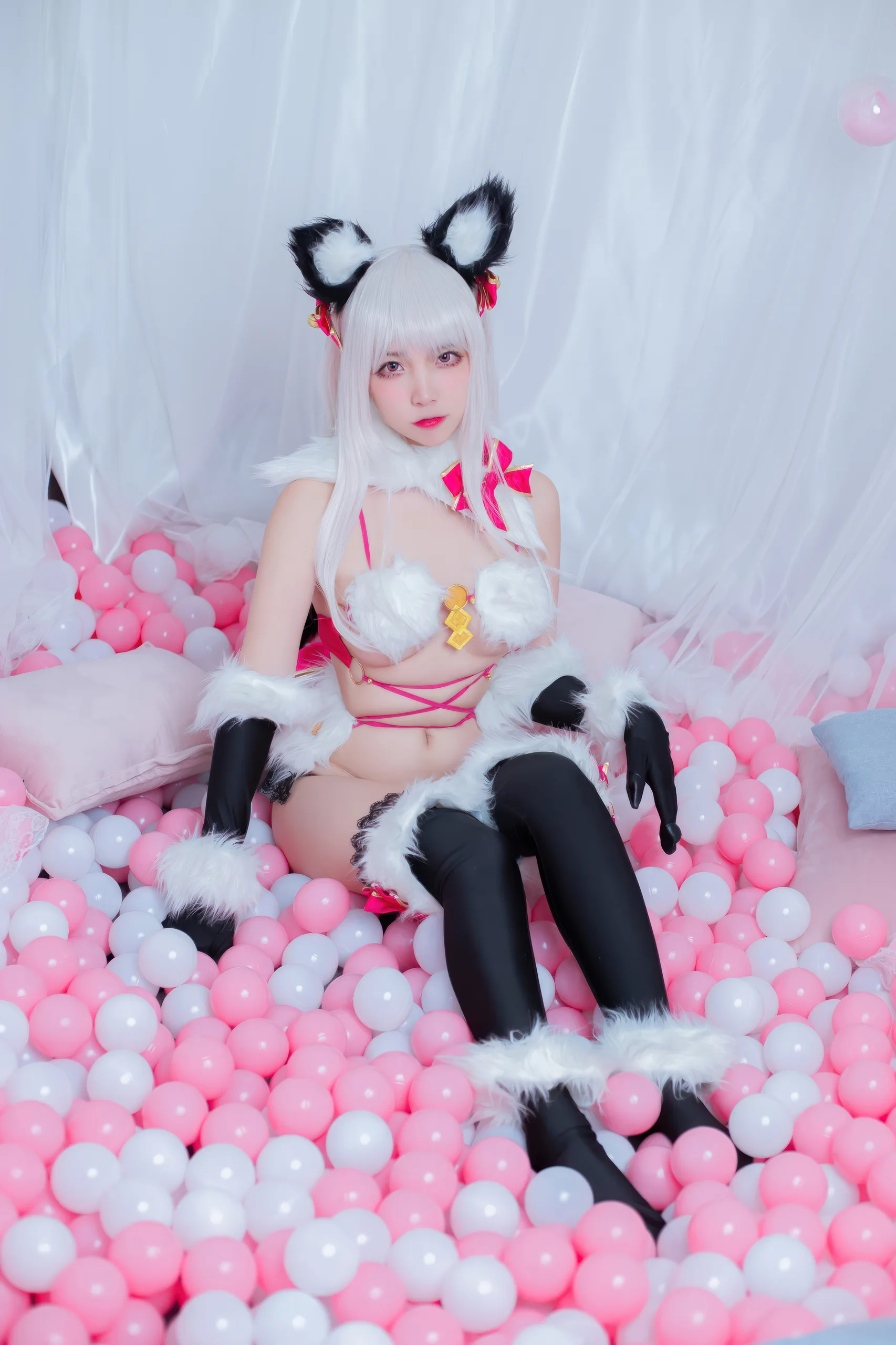 二佐Nisa Fate 伊莉雅野兽 22P - 第18张写真大图