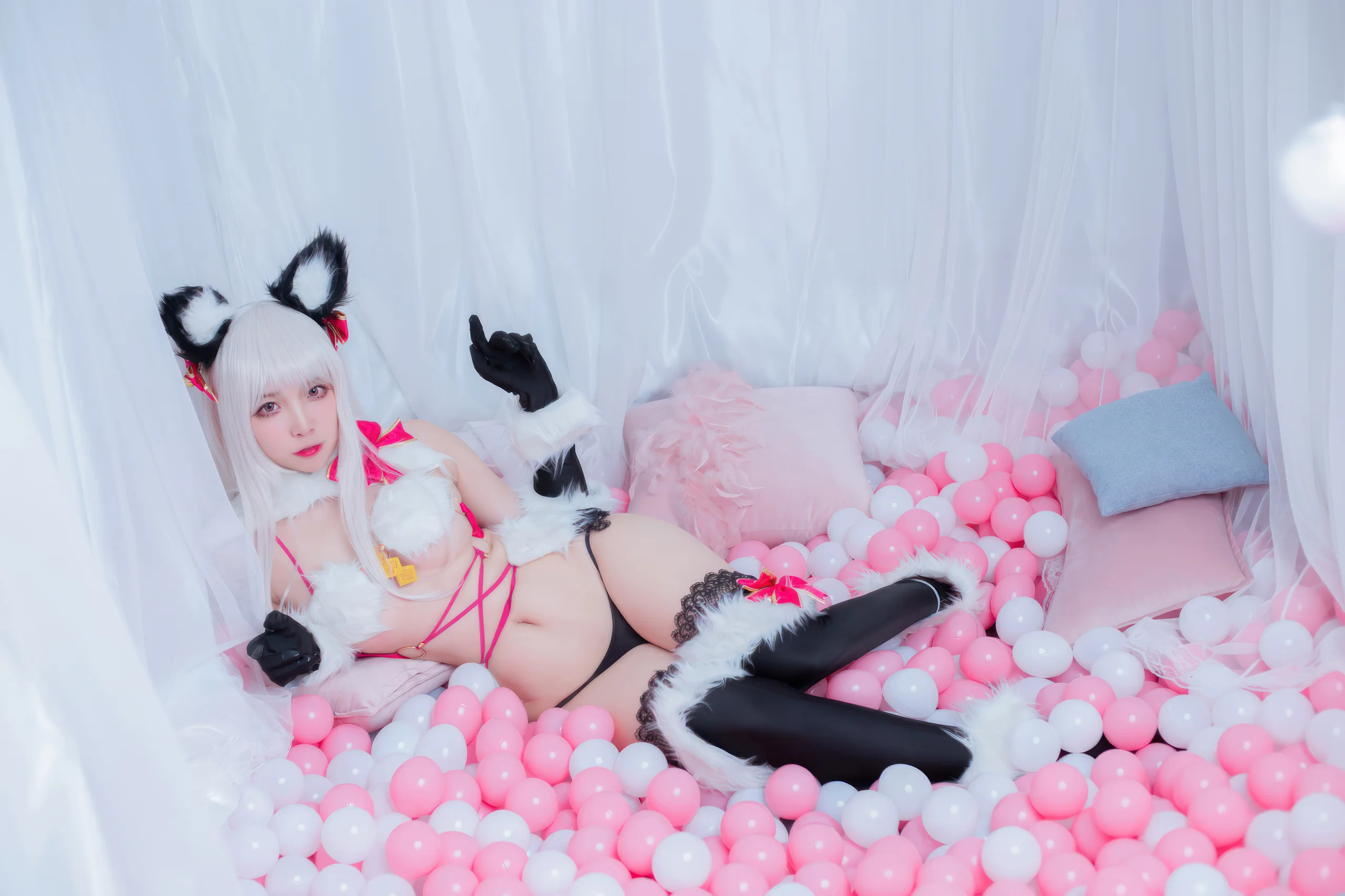 二佐Nisa Fate 伊莉雅野兽 22P - 第19张写真大图