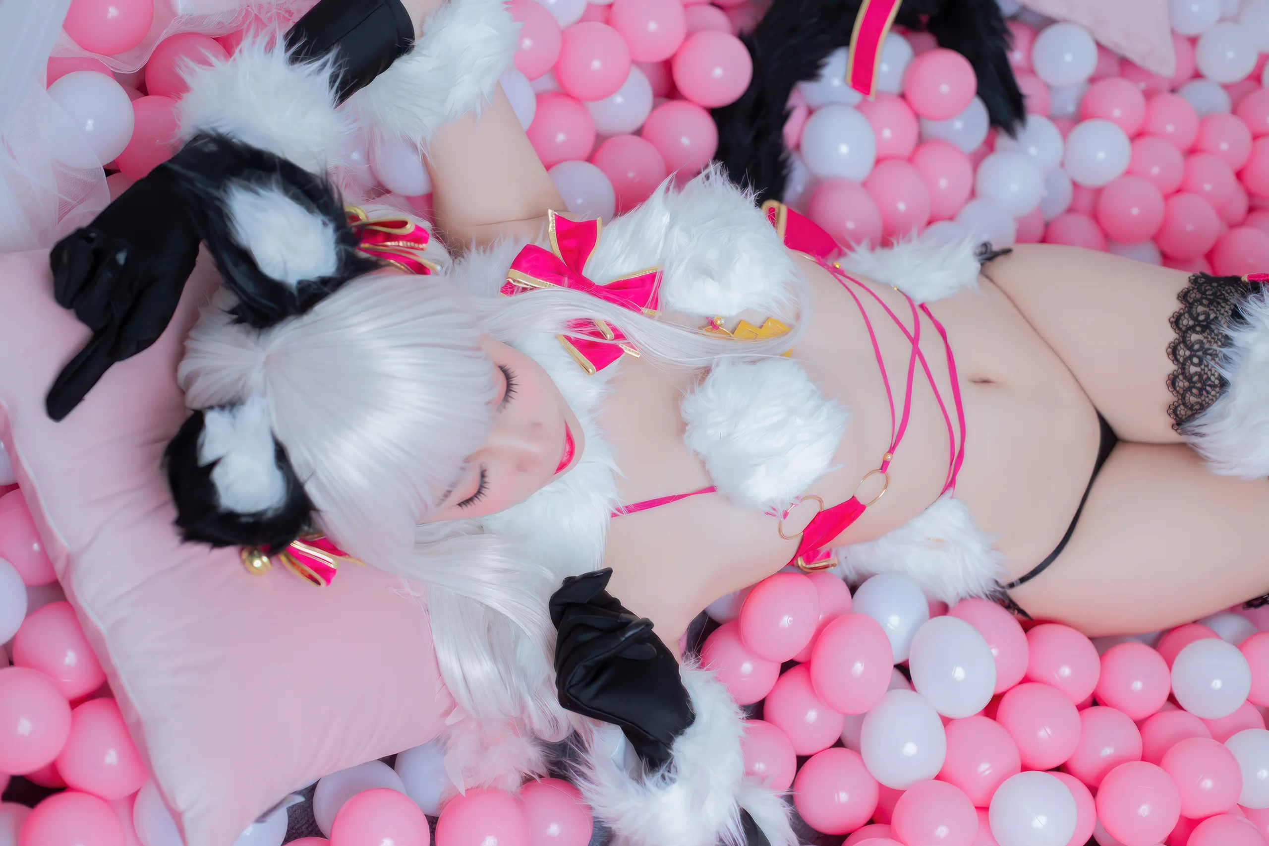 二佐Nisa Fate 伊莉雅野兽 22P - 第2张写真大图