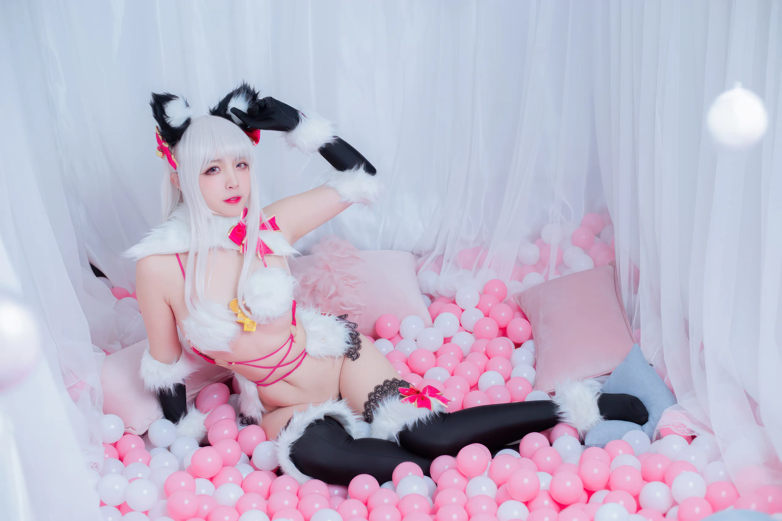 二佐Nisa Fate 伊莉雅野兽 22P - 第21张写真大图