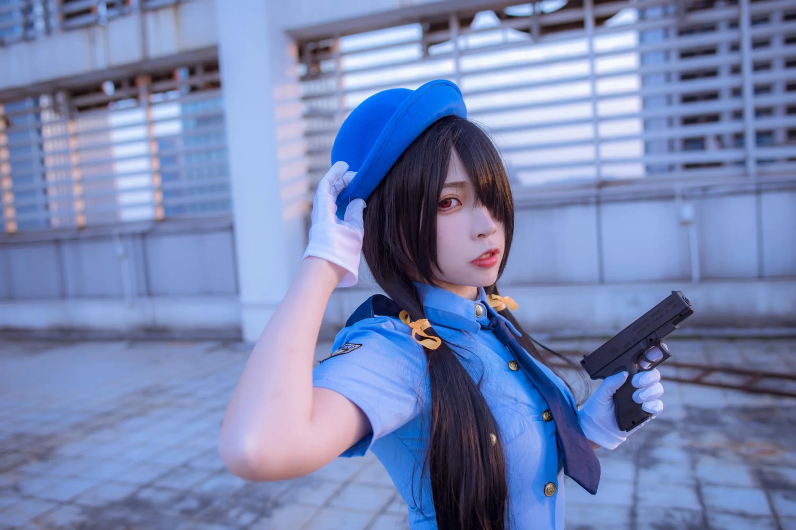 二佐Nisa 约会大作战 狂三 女警 28P - 第16张写真大图