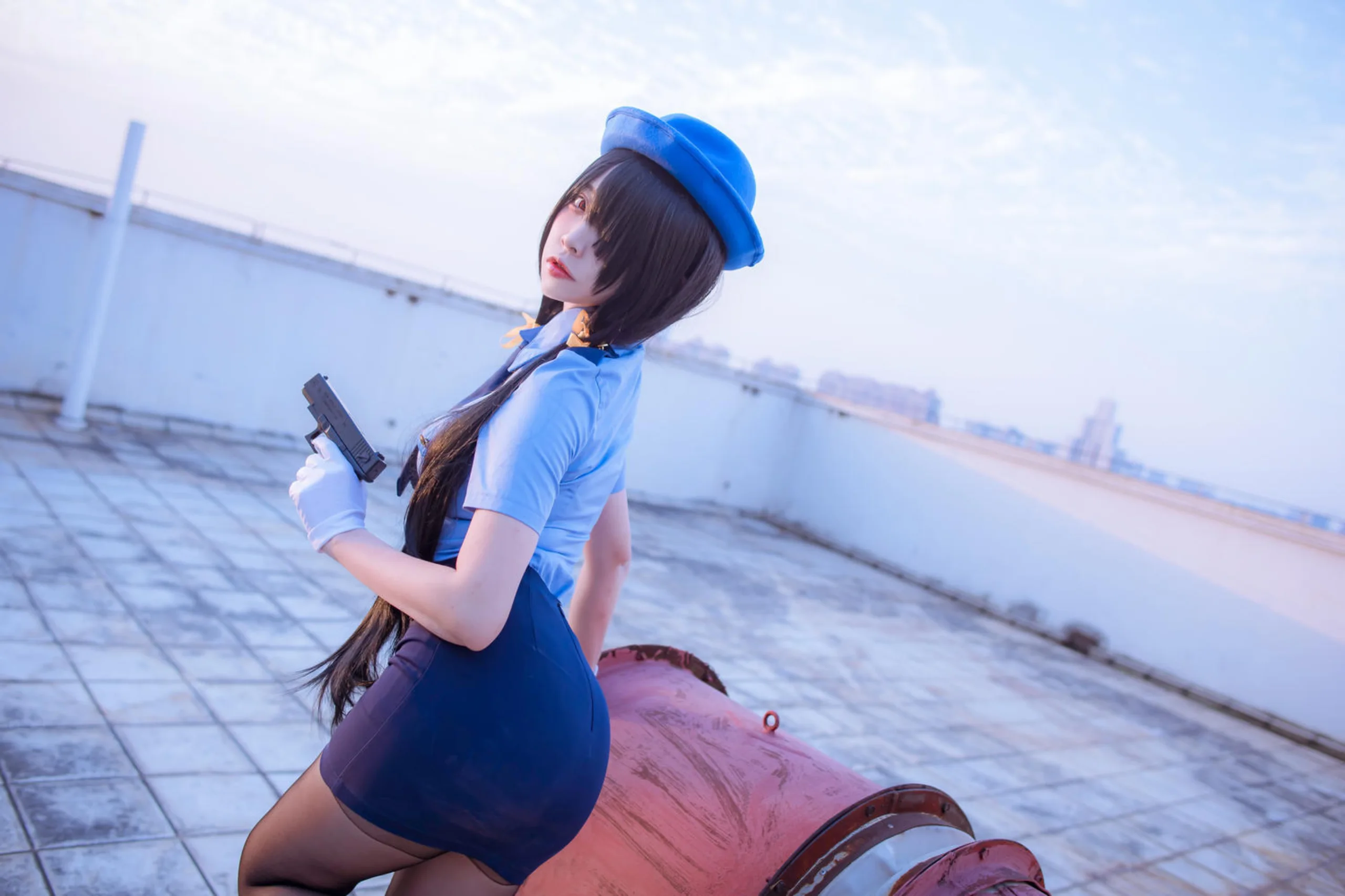 二佐Nisa 约会大作战 狂三 女警 28P - 第20张写真大图