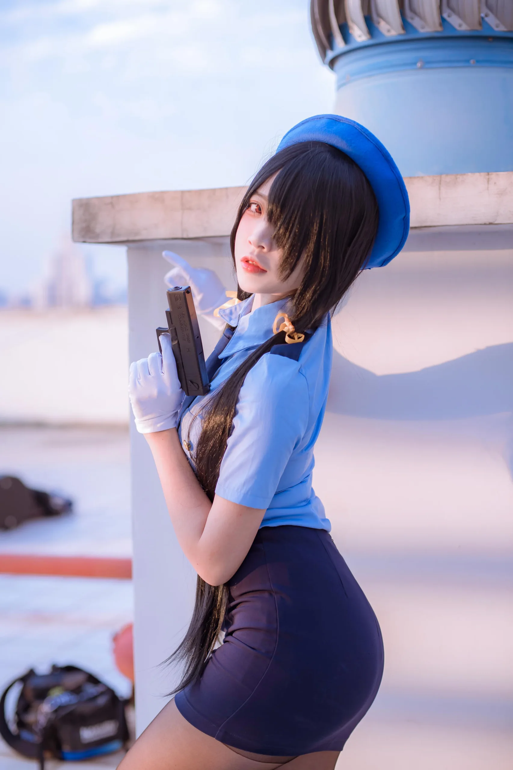 二佐Nisa 约会大作战 狂三 女警 28P - 第25张写真大图