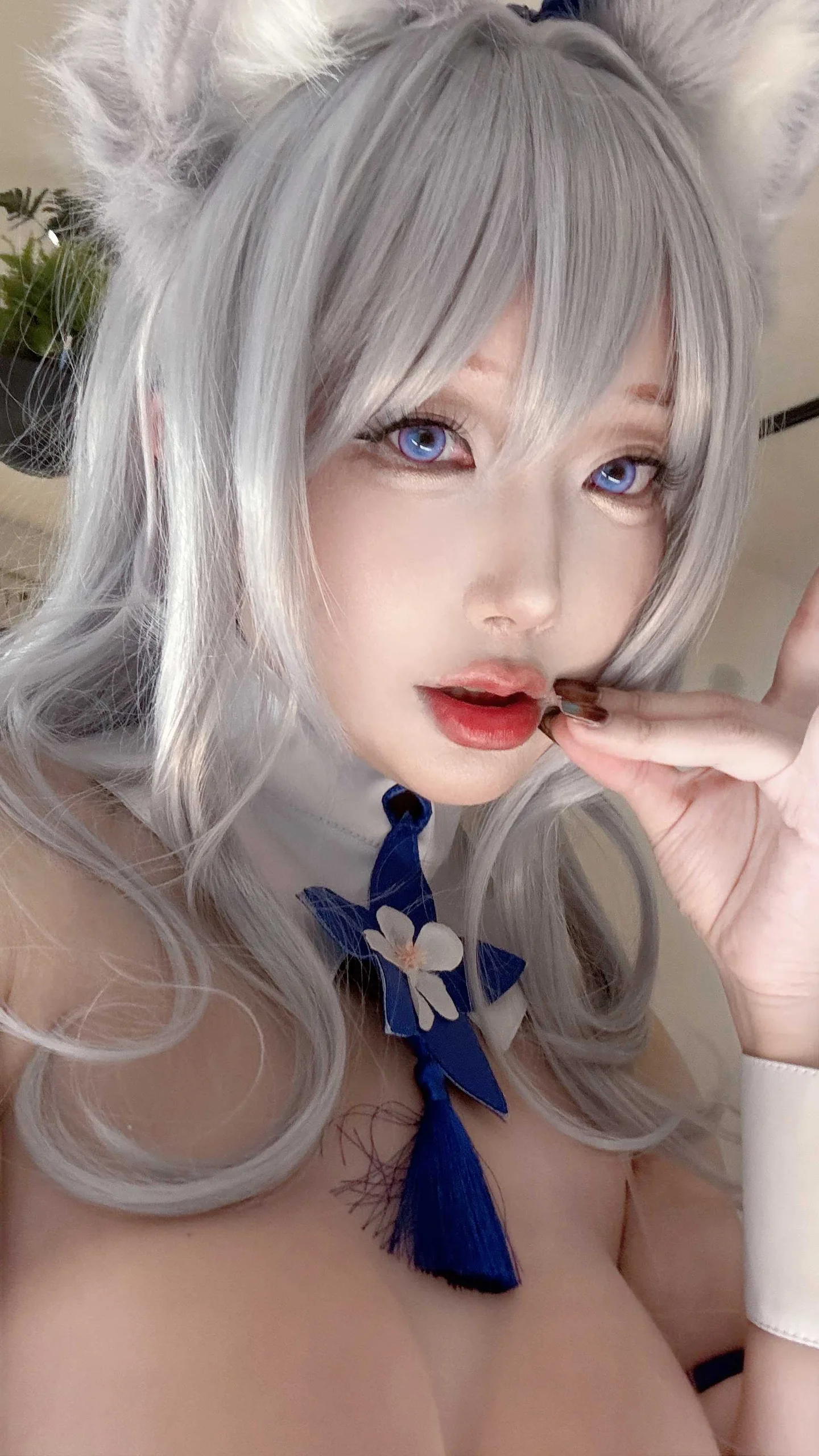 切切celia 碧蓝航线 信浓兔女郎自拍 16P - 第6张写真大图