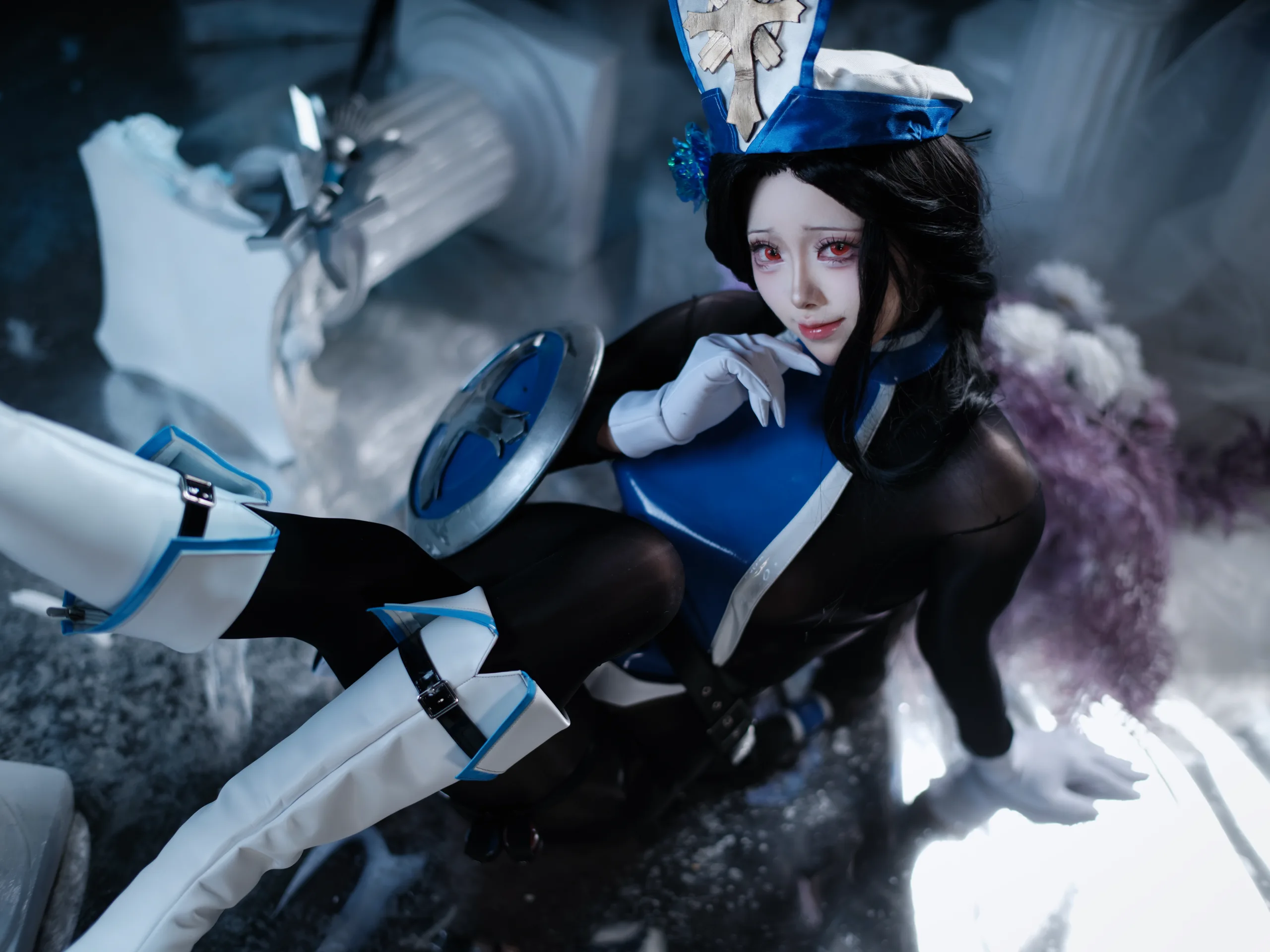 前野太太 胜利女神：妮姬 梅登 冰玫瑰 94P 44GB - 第50张写真大图