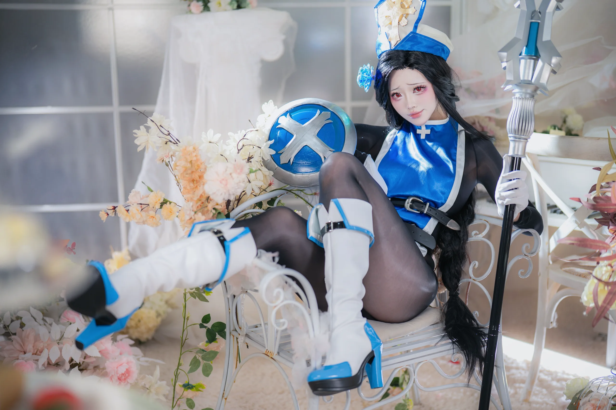 前野太太 胜利女神：妮姬 梅登 冰玫瑰 94P 44GB - 第6张写真大图