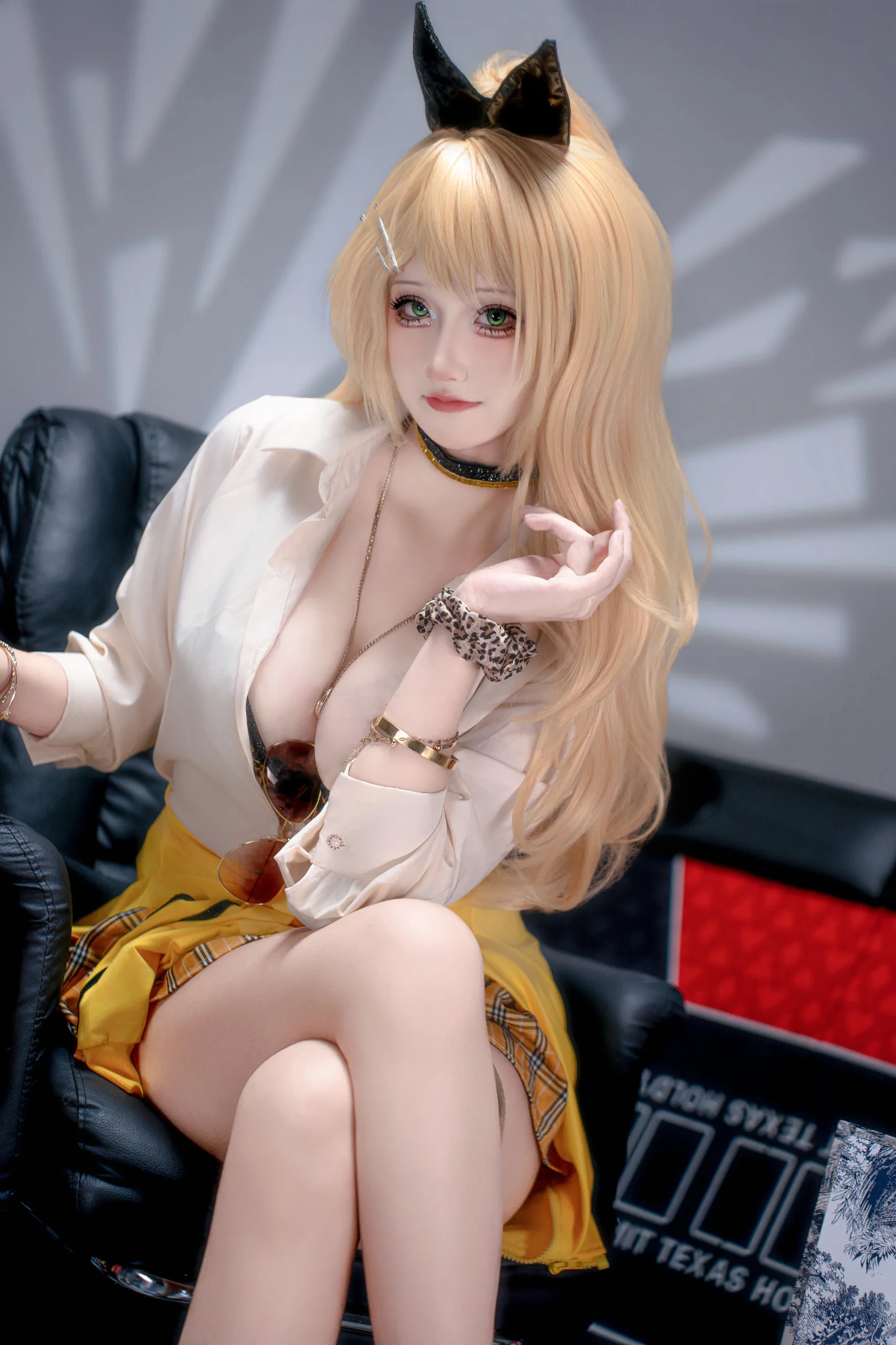 十悲伤小木十 胜利女神：妮姬 露菲 原皮 36P - 第32张写真大图
