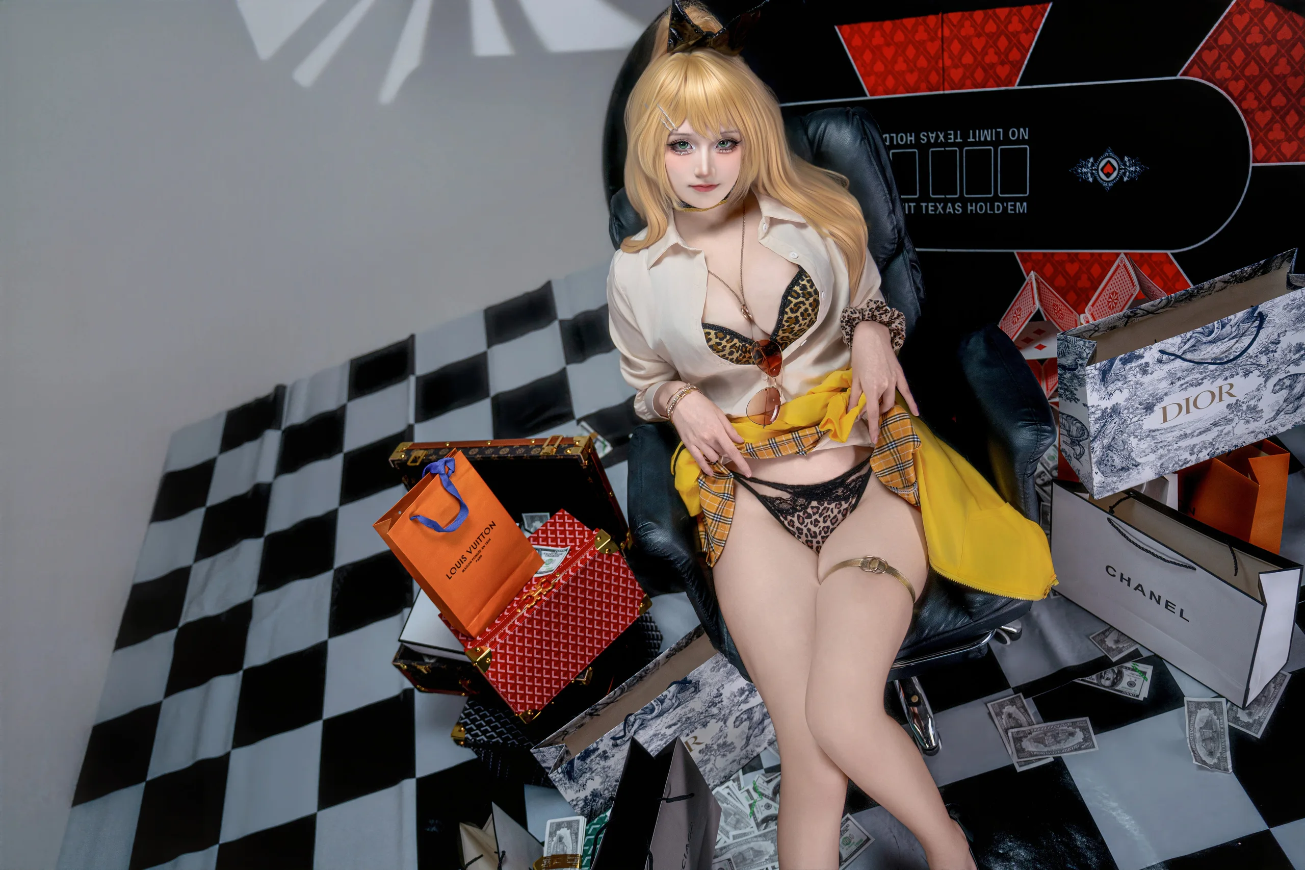 十悲伤小木十 胜利女神：妮姬 露菲 原皮 36P - 第36张写真大图