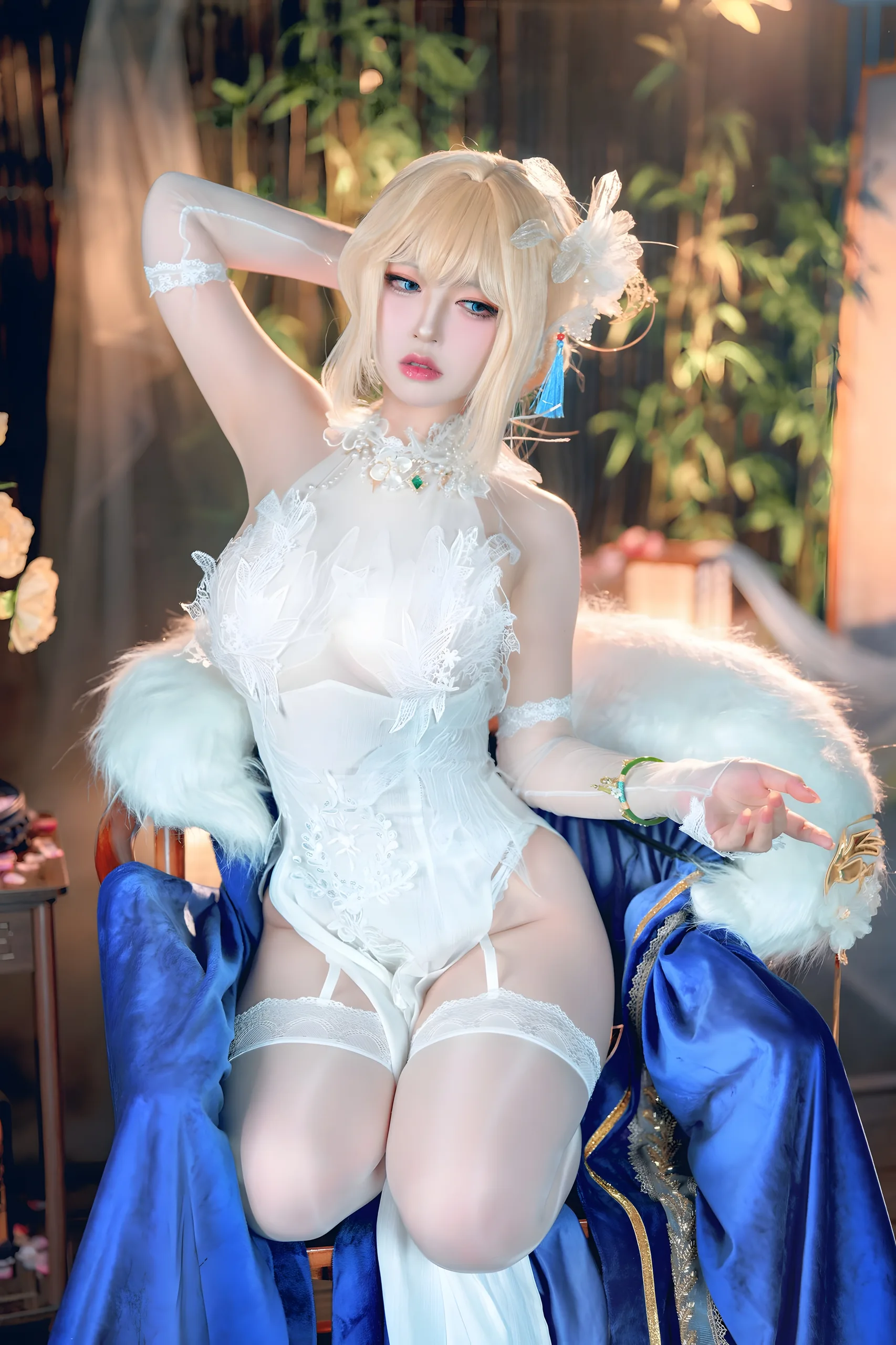半半子 贞德 灯花祝装圣女 灯火佳期 59P - 第13张写真大图