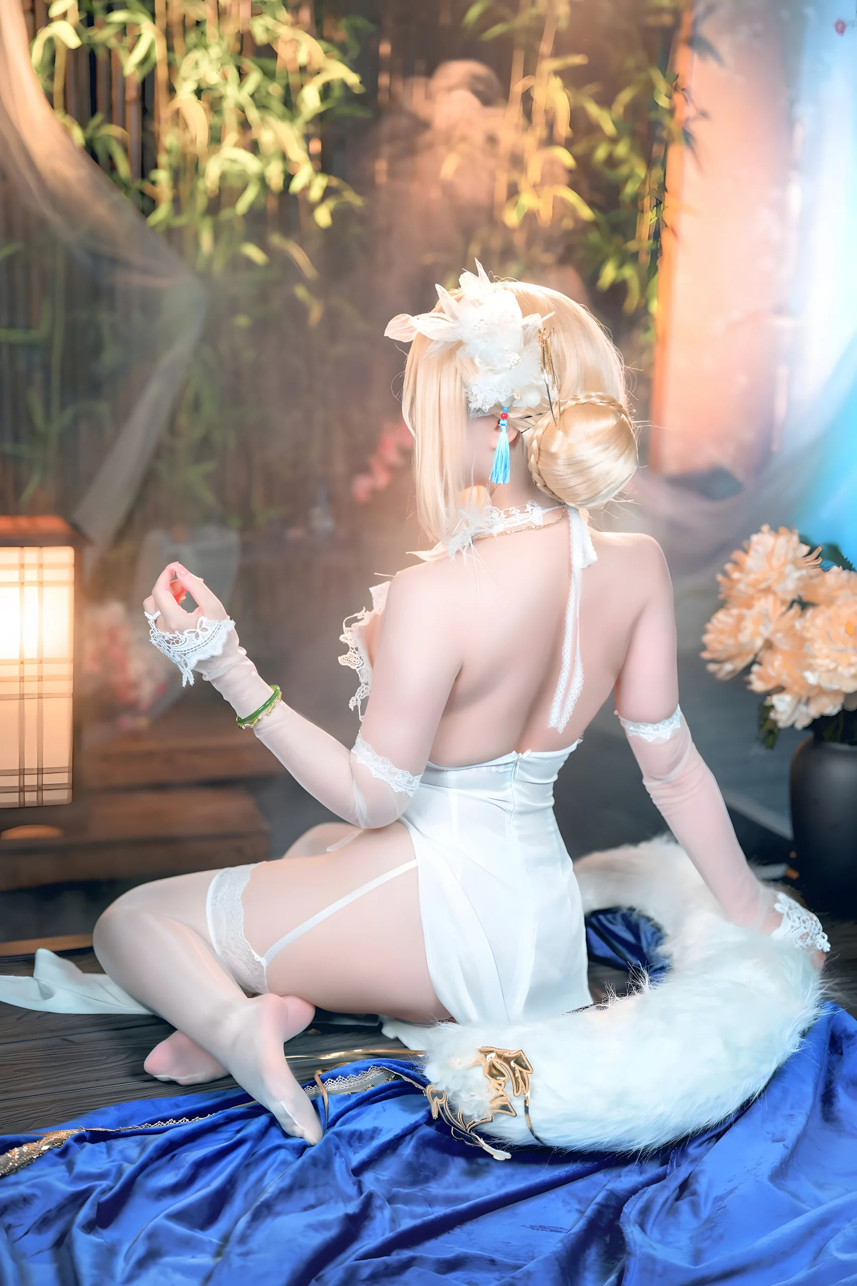 半半子 贞德 灯花祝装圣女 灯火佳期 59P - 第19张写真大图