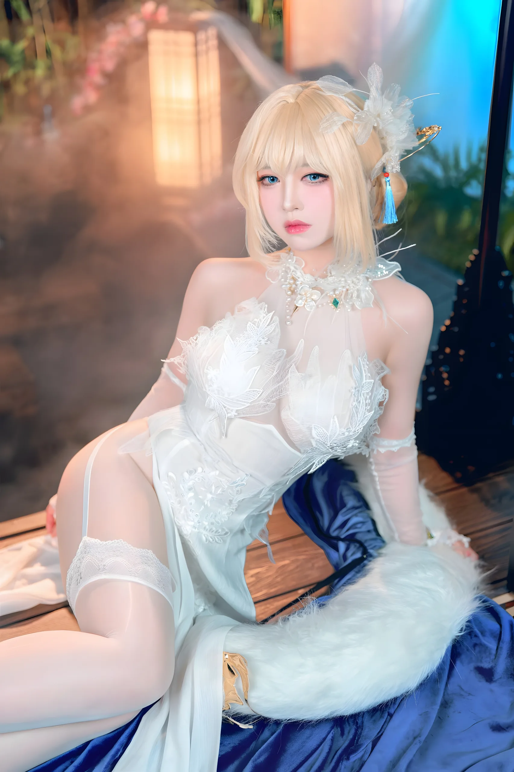 半半子 贞德 灯花祝装圣女 灯火佳期 59P - 第25张写真大图
