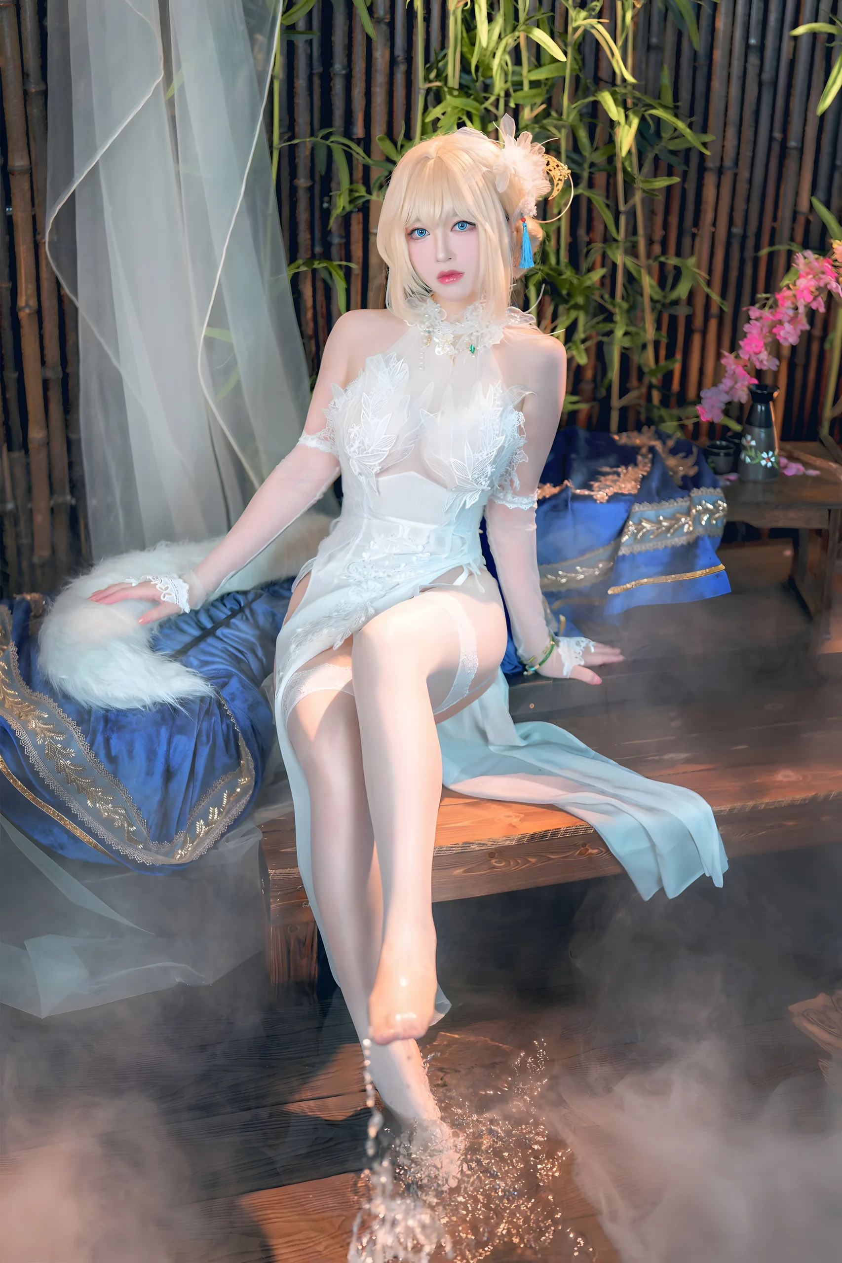 半半子 贞德 灯花祝装圣女 灯火佳期 59P - 第28张写真大图