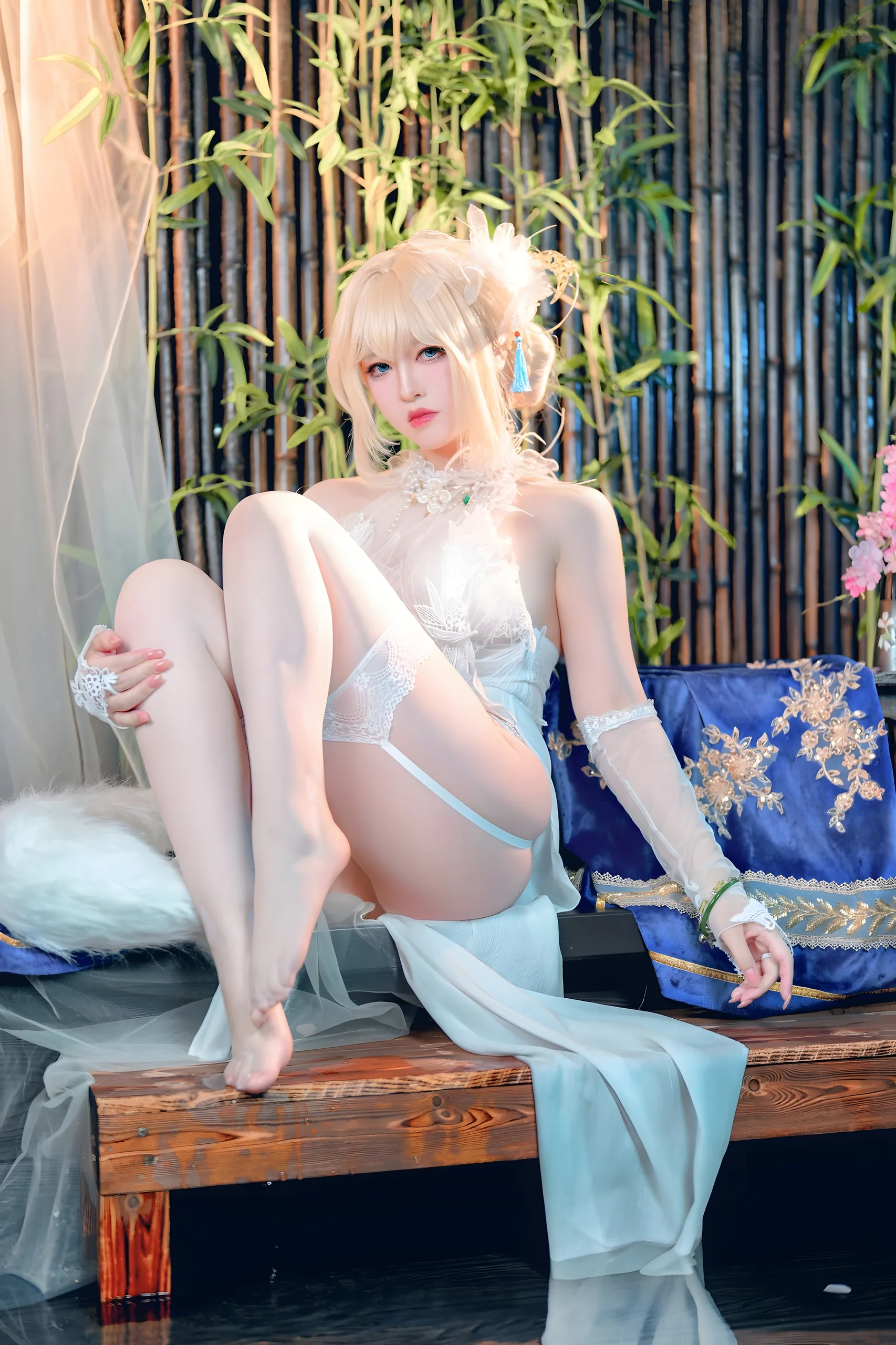半半子 贞德 灯花祝装圣女 灯火佳期 59P - 第31张写真大图