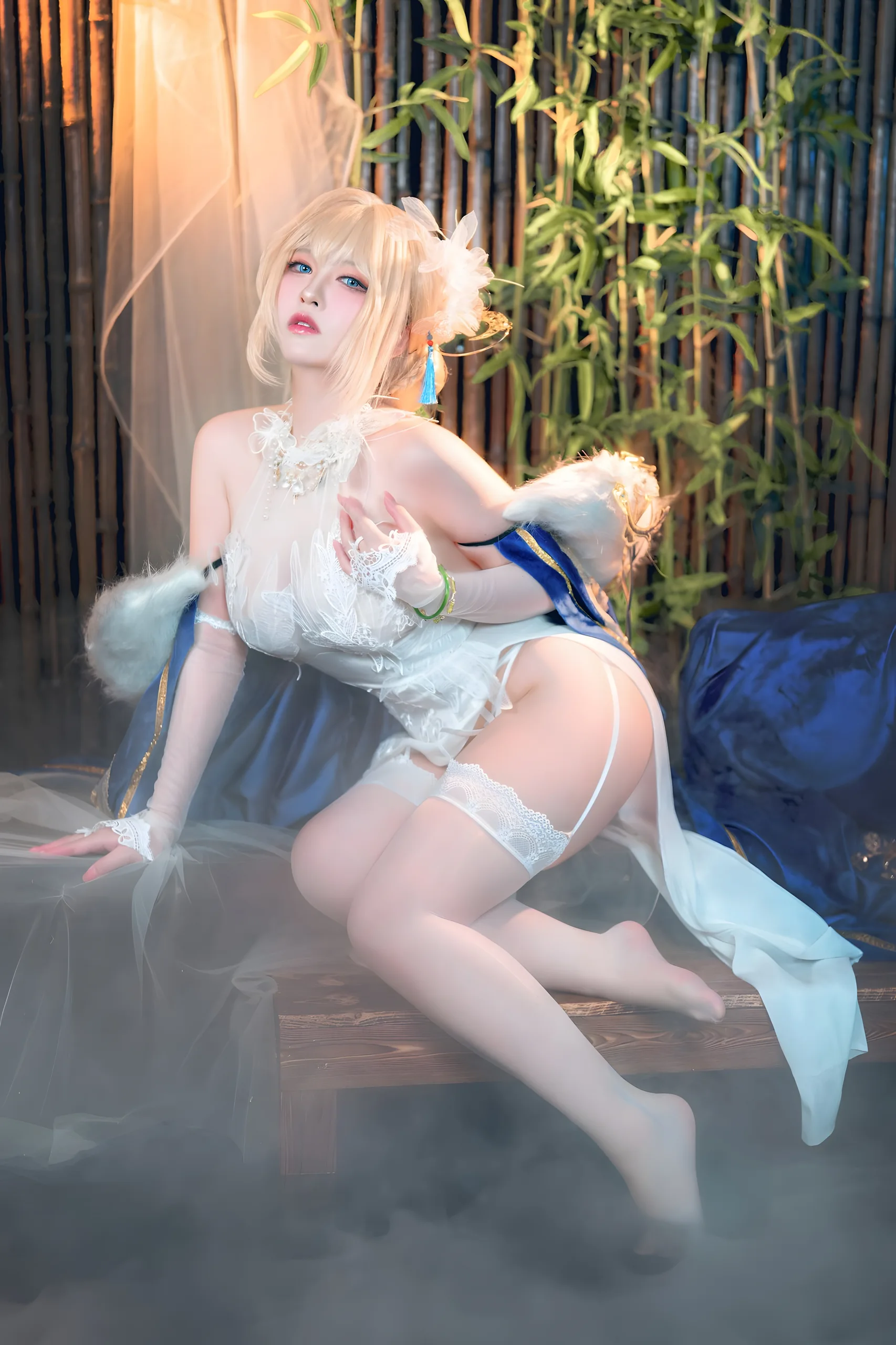 半半子 贞德 灯花祝装圣女 灯火佳期 59P - 第34张写真大图