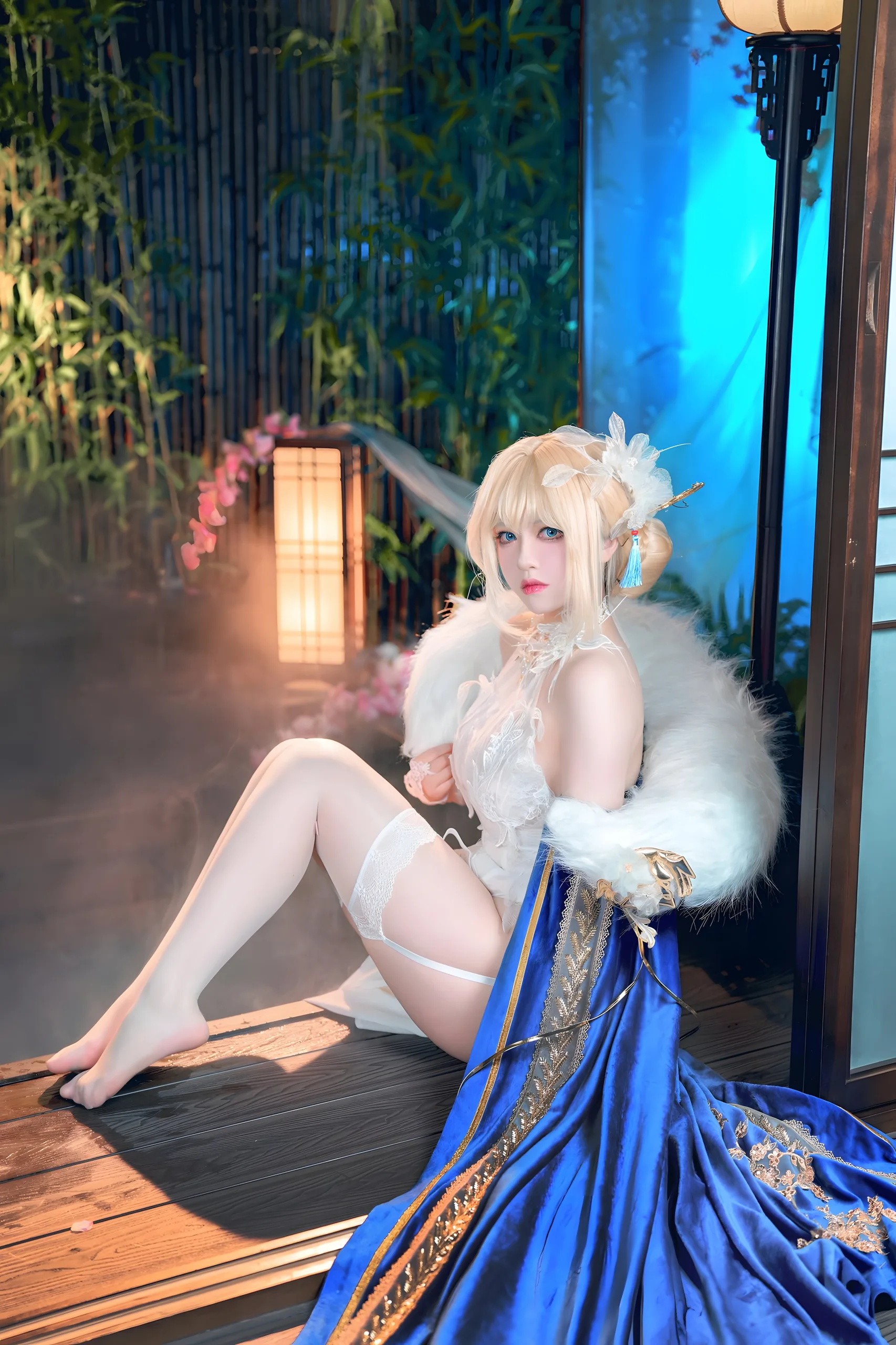 半半子 贞德 灯花祝装圣女 灯火佳期 59P - 第36张写真大图