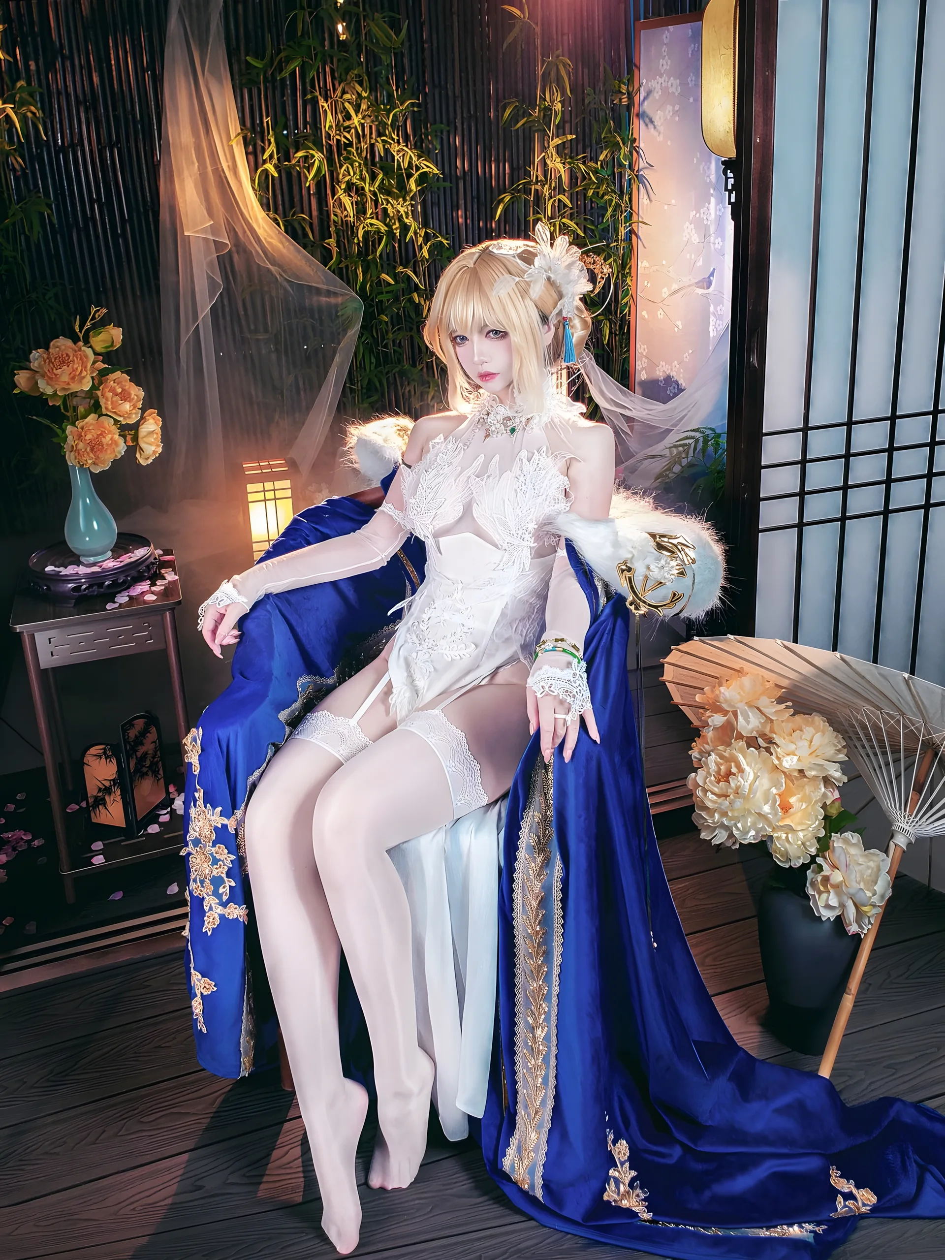 半半子 贞德 灯花祝装圣女 灯火佳期 59P - 第37张写真大图