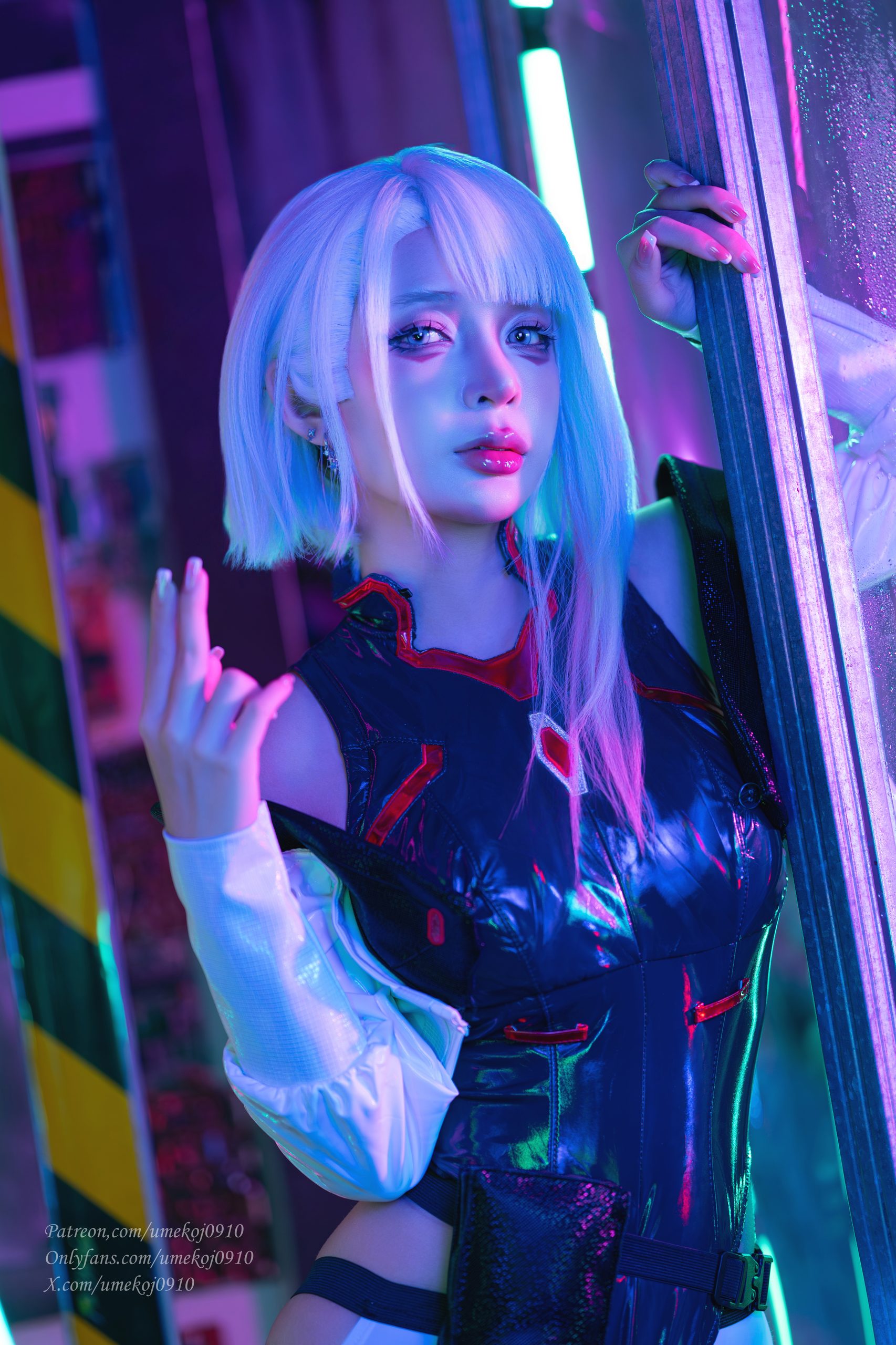 《赛博朋克：边缘行者》露西COS正片：梅子冷艳气质记录 - 第13张写真大图