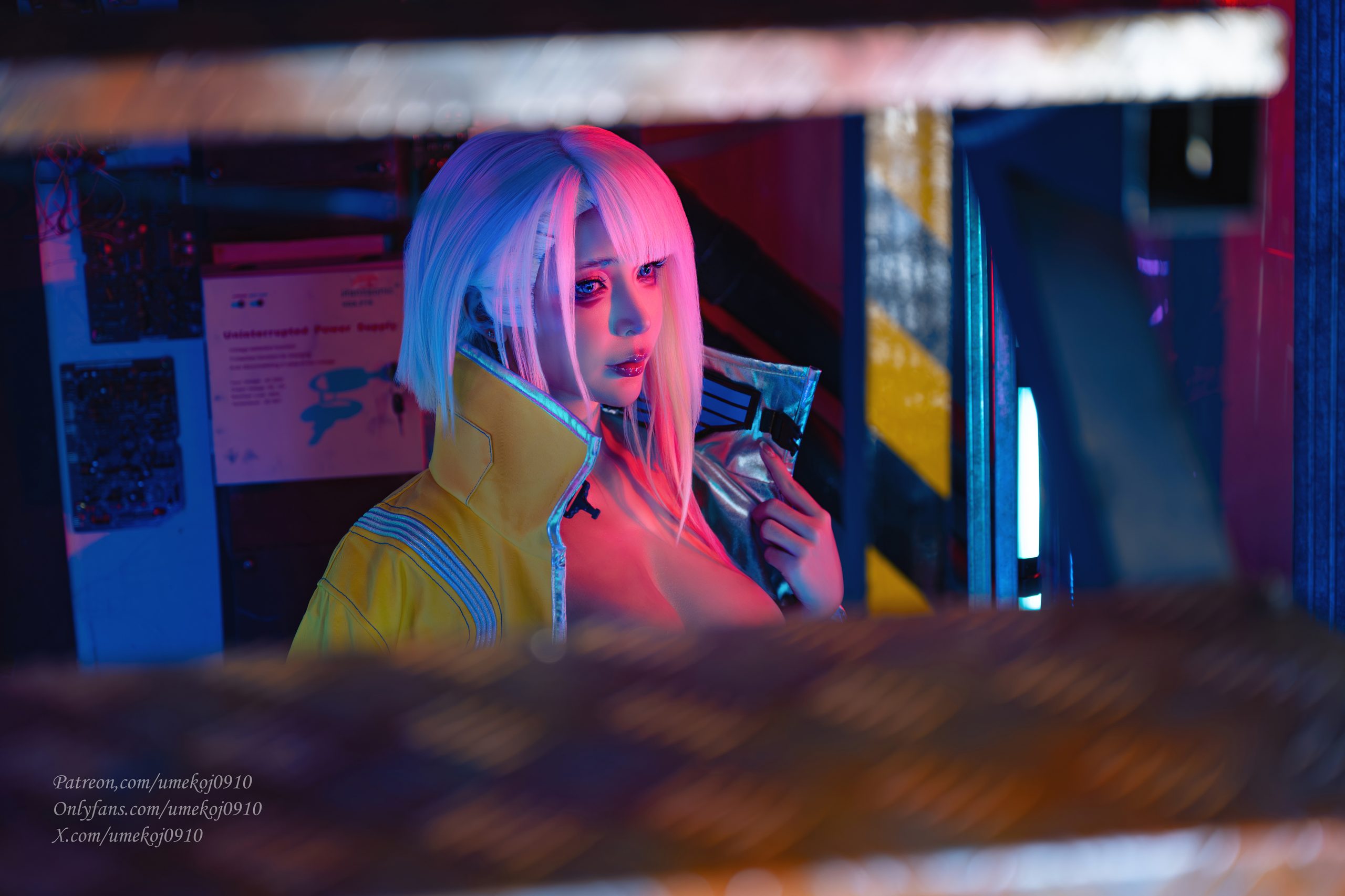 《赛博朋克：边缘行者》露西COS正片：梅子冷艳气质记录 - 第58张写真大图