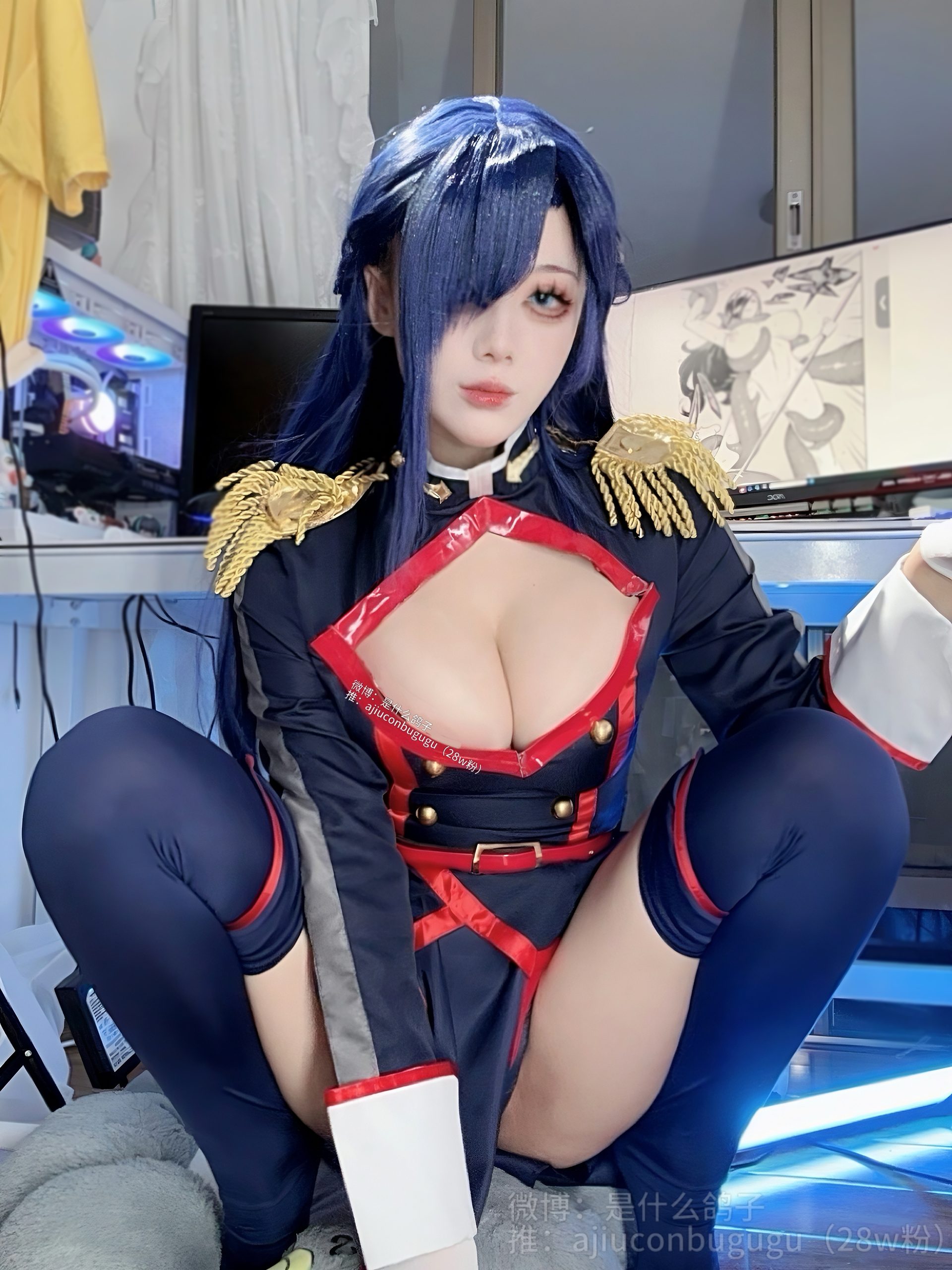 《魔都精兵的奴隶》东风吹羽影像写真：九言精美妆造展示 - 第34张写真大图